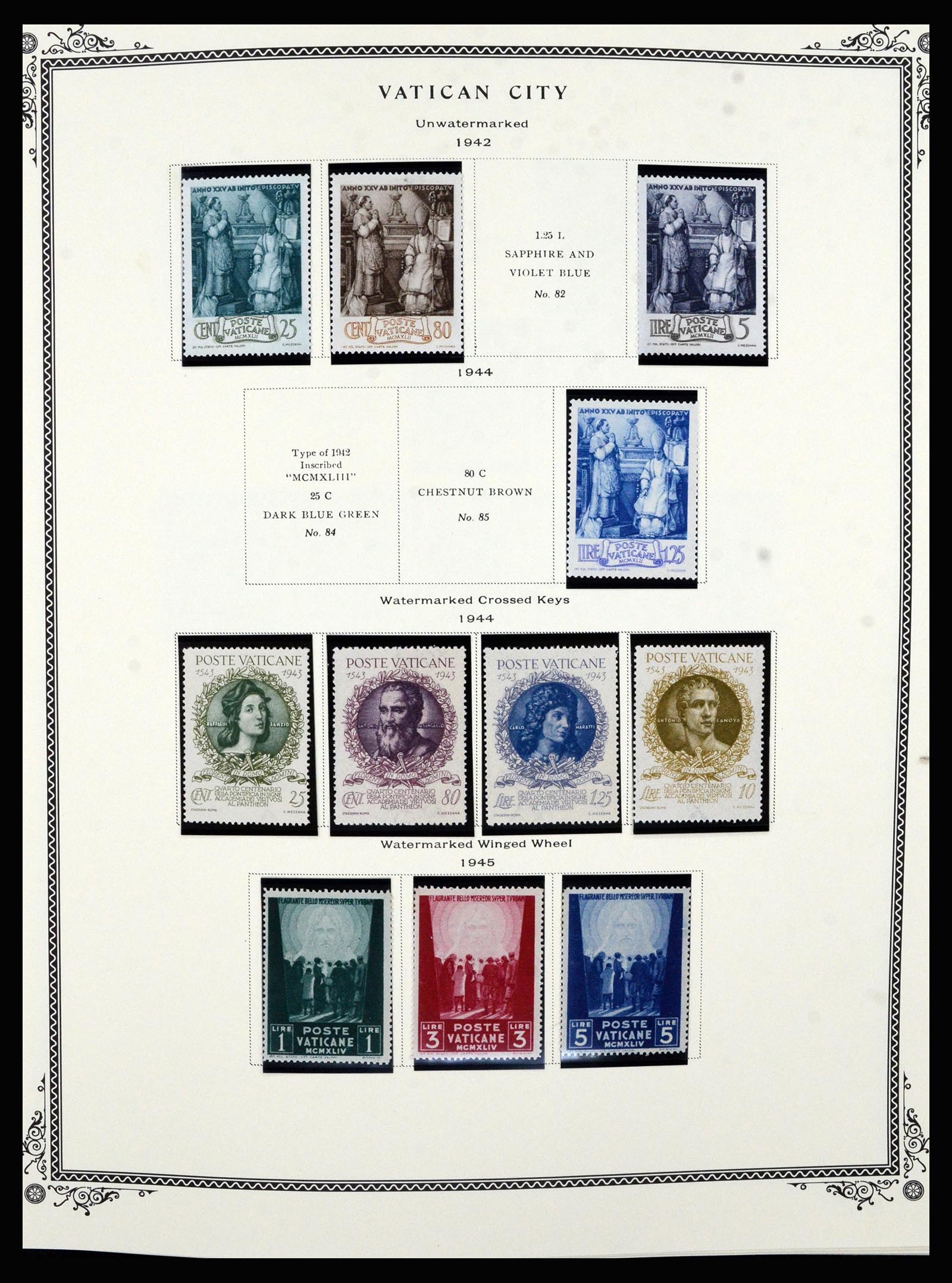 36891 005 - Stamp collection 36891 Vatican 1929-1995.