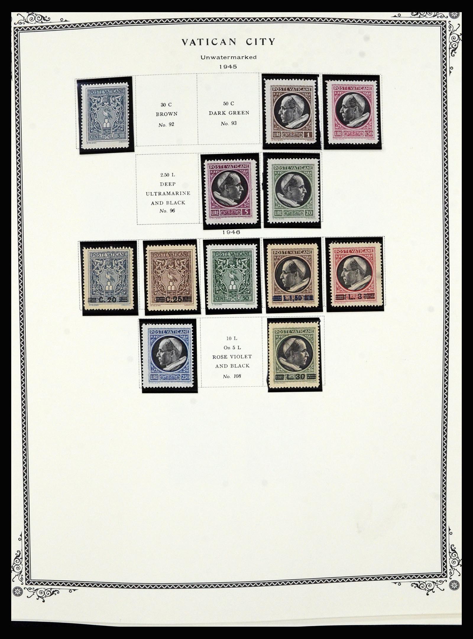 36891 006 - Stamp collection 36891 Vatican 1929-1995.