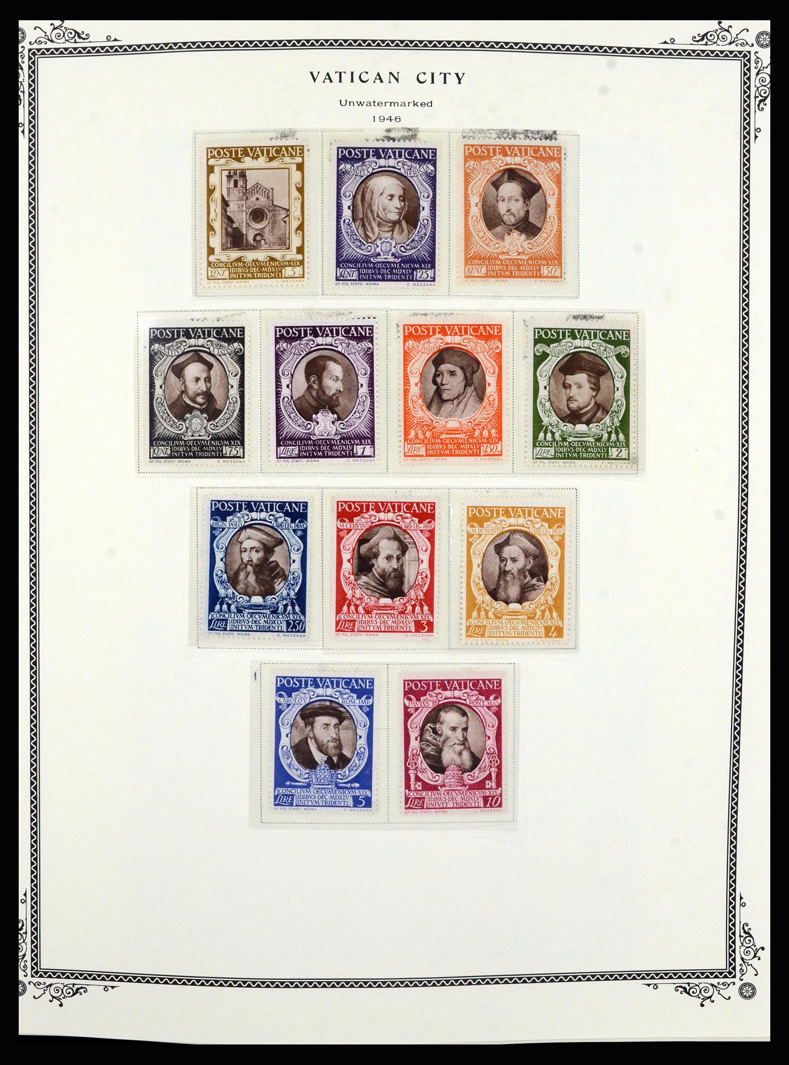 36891 007 - Postzegelverzameling 36891 Vaticaan 1929-1995.