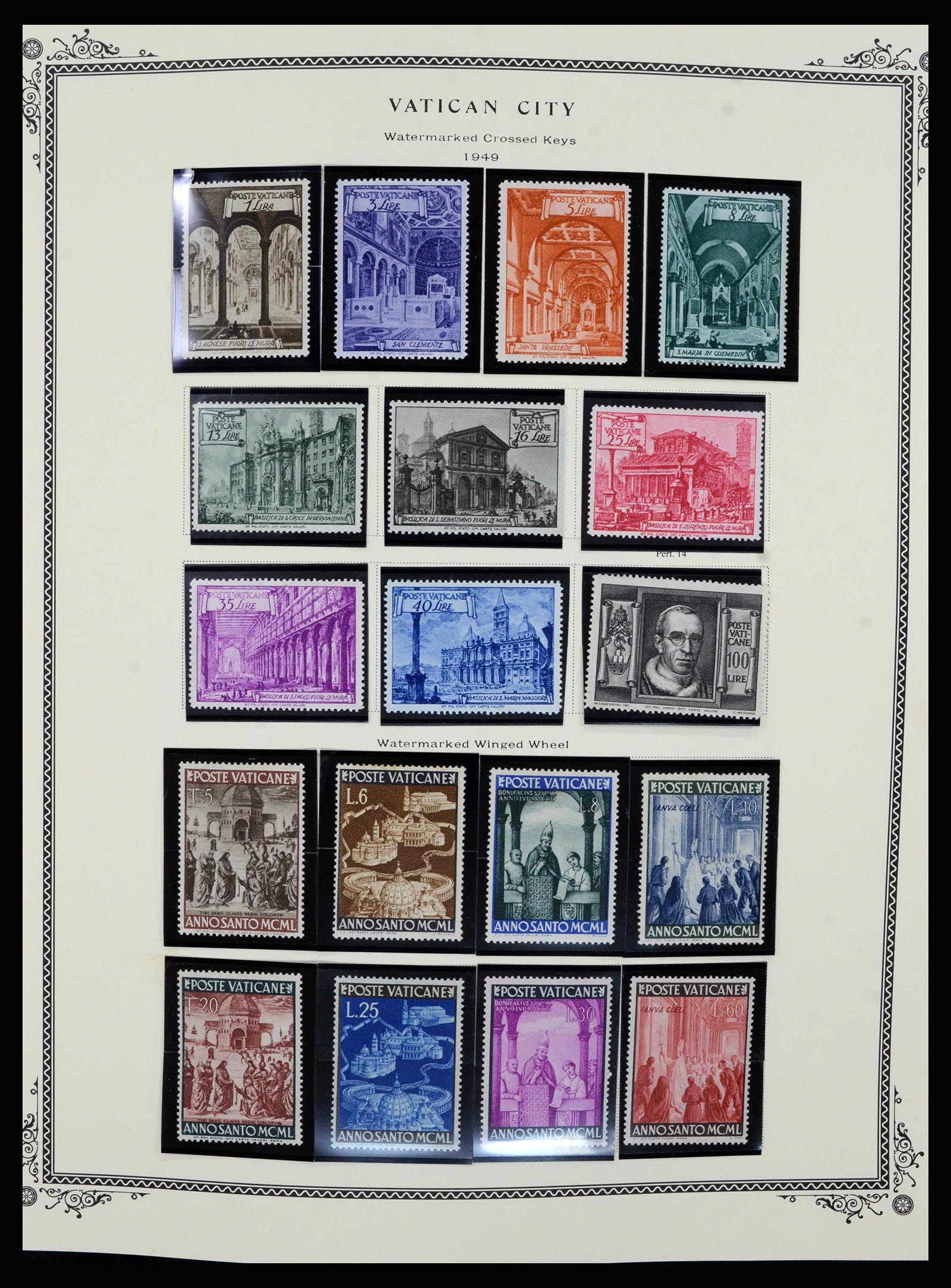 36891 008 - Postzegelverzameling 36891 Vaticaan 1929-1995.