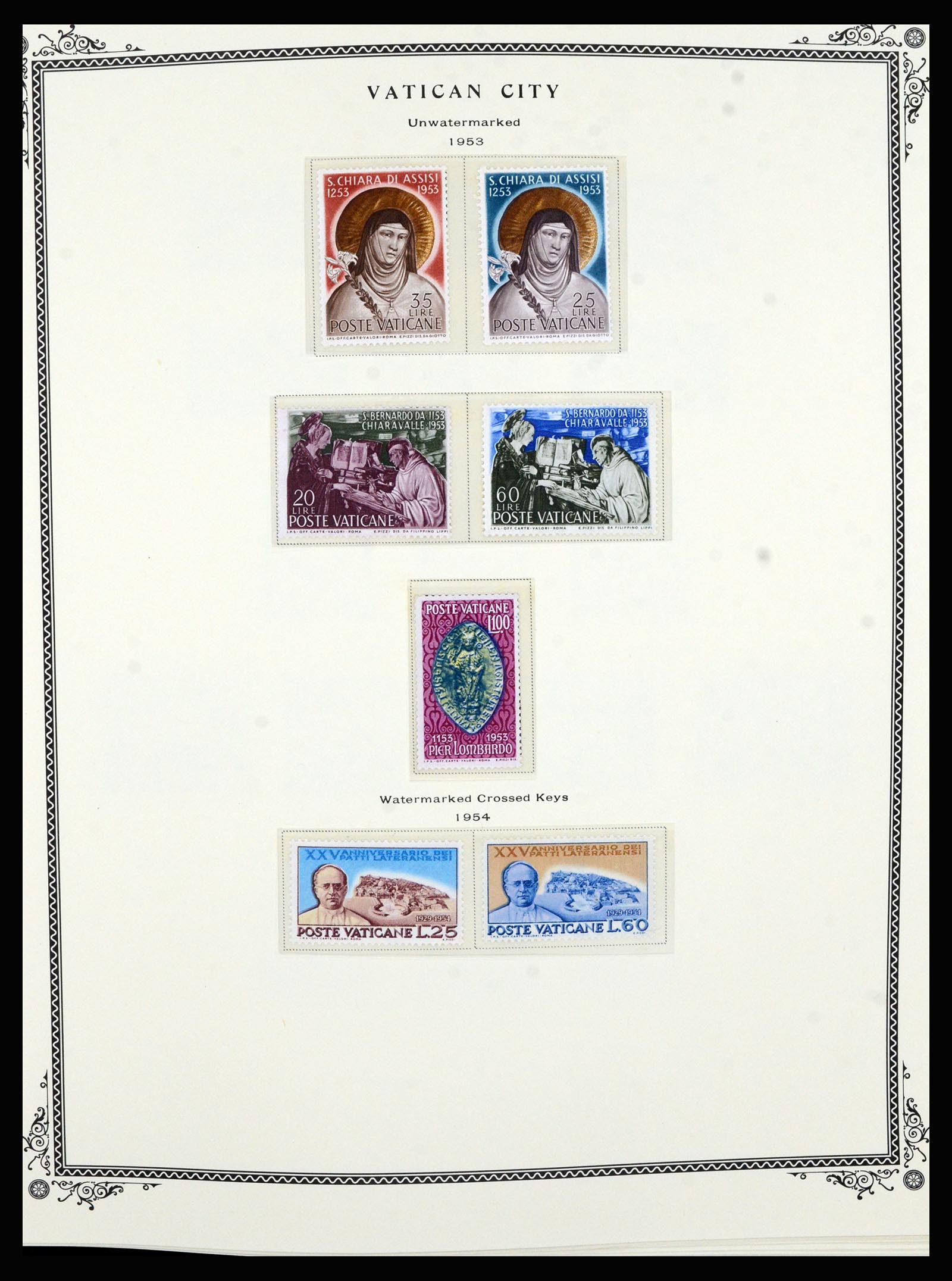 36891 012 - Postzegelverzameling 36891 Vaticaan 1929-1995.