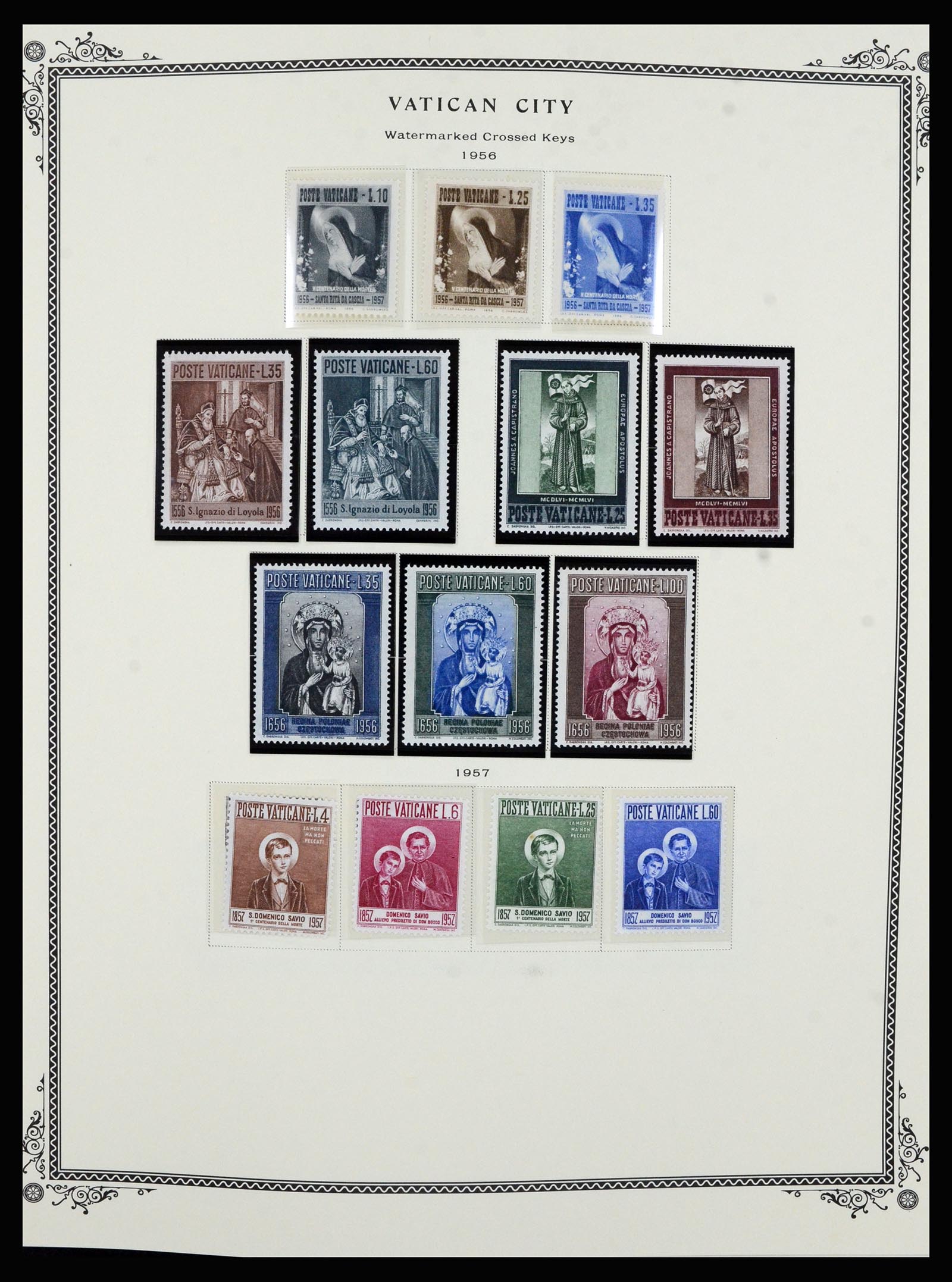 36891 015 - Postzegelverzameling 36891 Vaticaan 1929-1995.