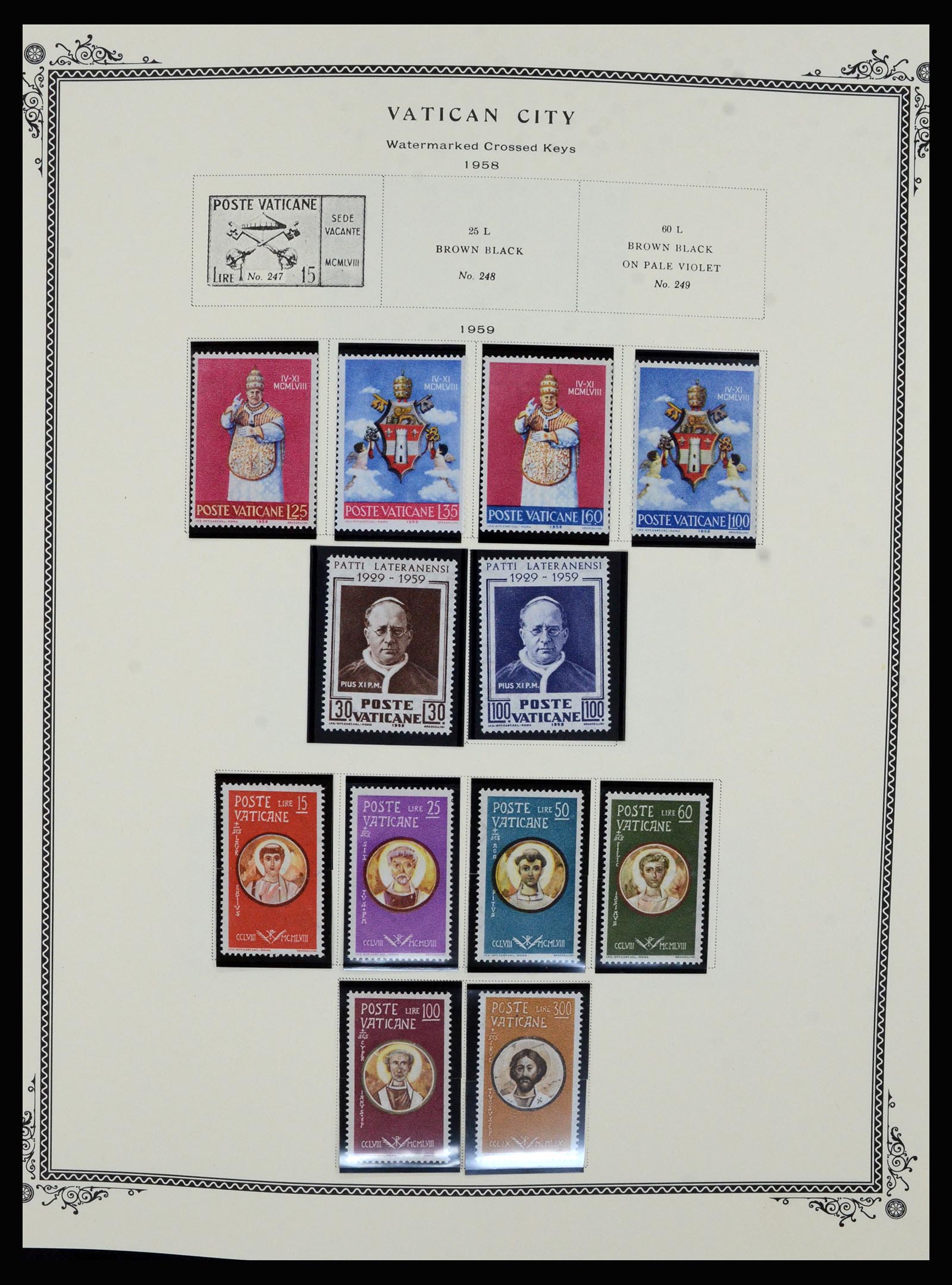 36891 019 - Postzegelverzameling 36891 Vaticaan 1929-1995.