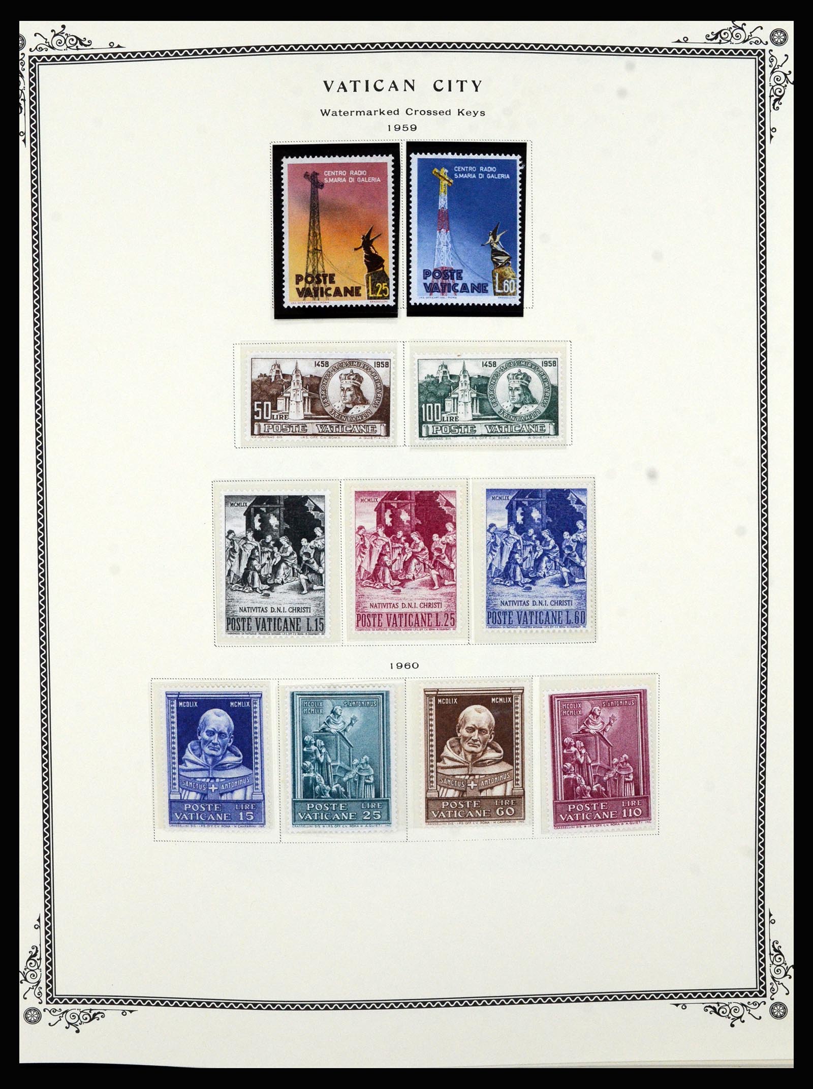 36891 020 - Postzegelverzameling 36891 Vaticaan 1929-1995.