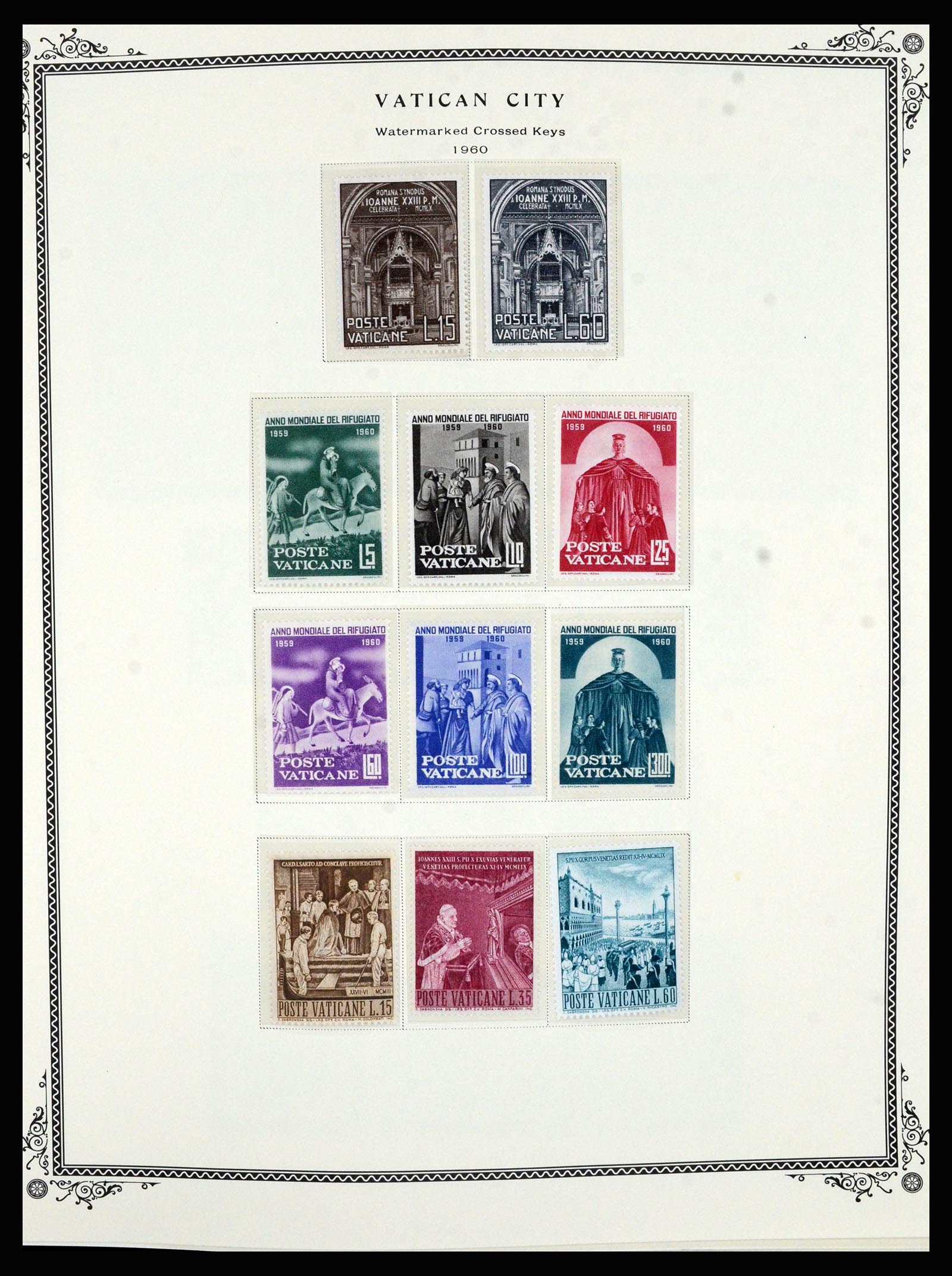 36891 021 - Postzegelverzameling 36891 Vaticaan 1929-1995.