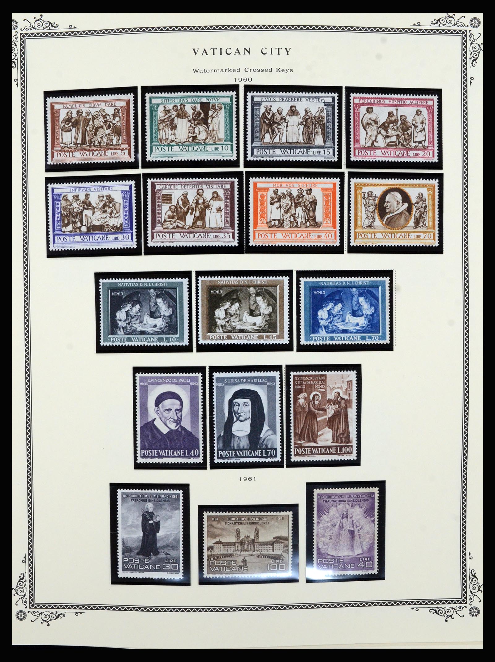 36891 022 - Postzegelverzameling 36891 Vaticaan 1929-1995.