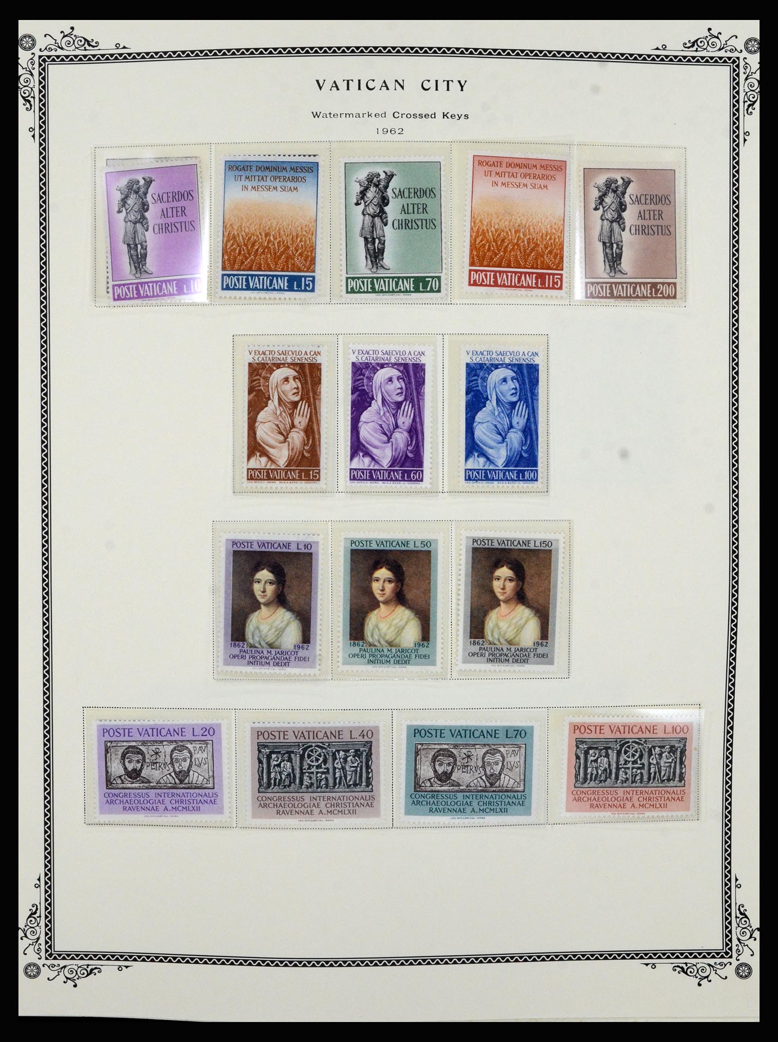 36891 025 - Postzegelverzameling 36891 Vaticaan 1929-1995.