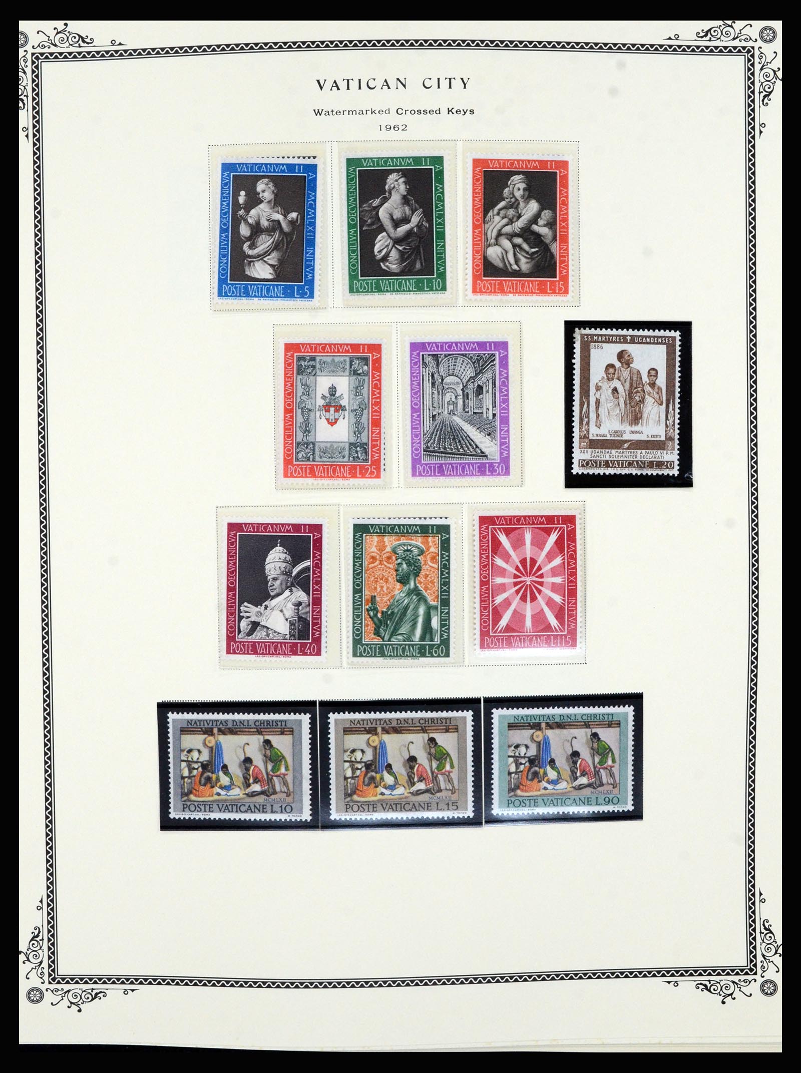 36891 026 - Postzegelverzameling 36891 Vaticaan 1929-1995.