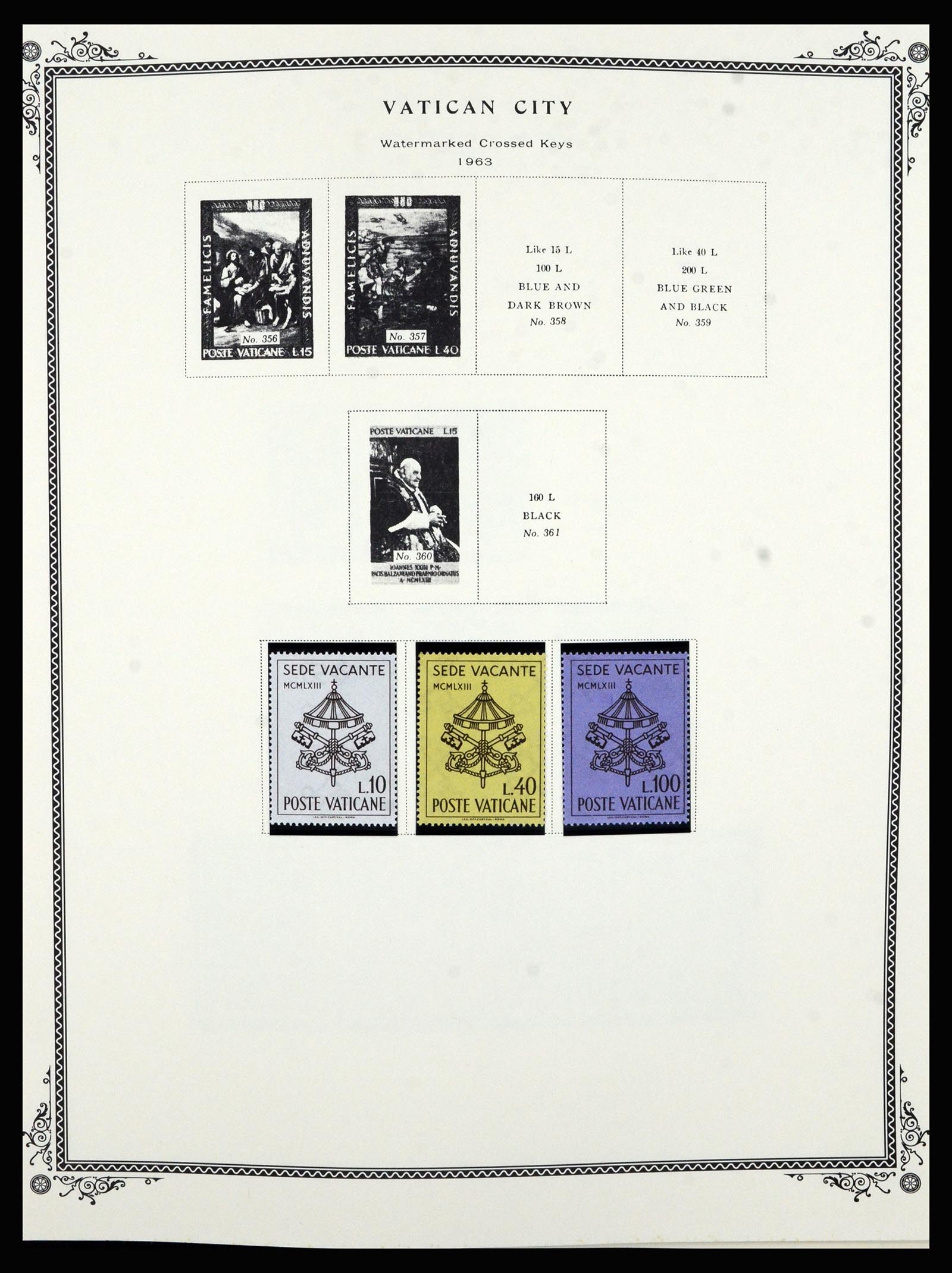 36891 027 - Postzegelverzameling 36891 Vaticaan 1929-1995.