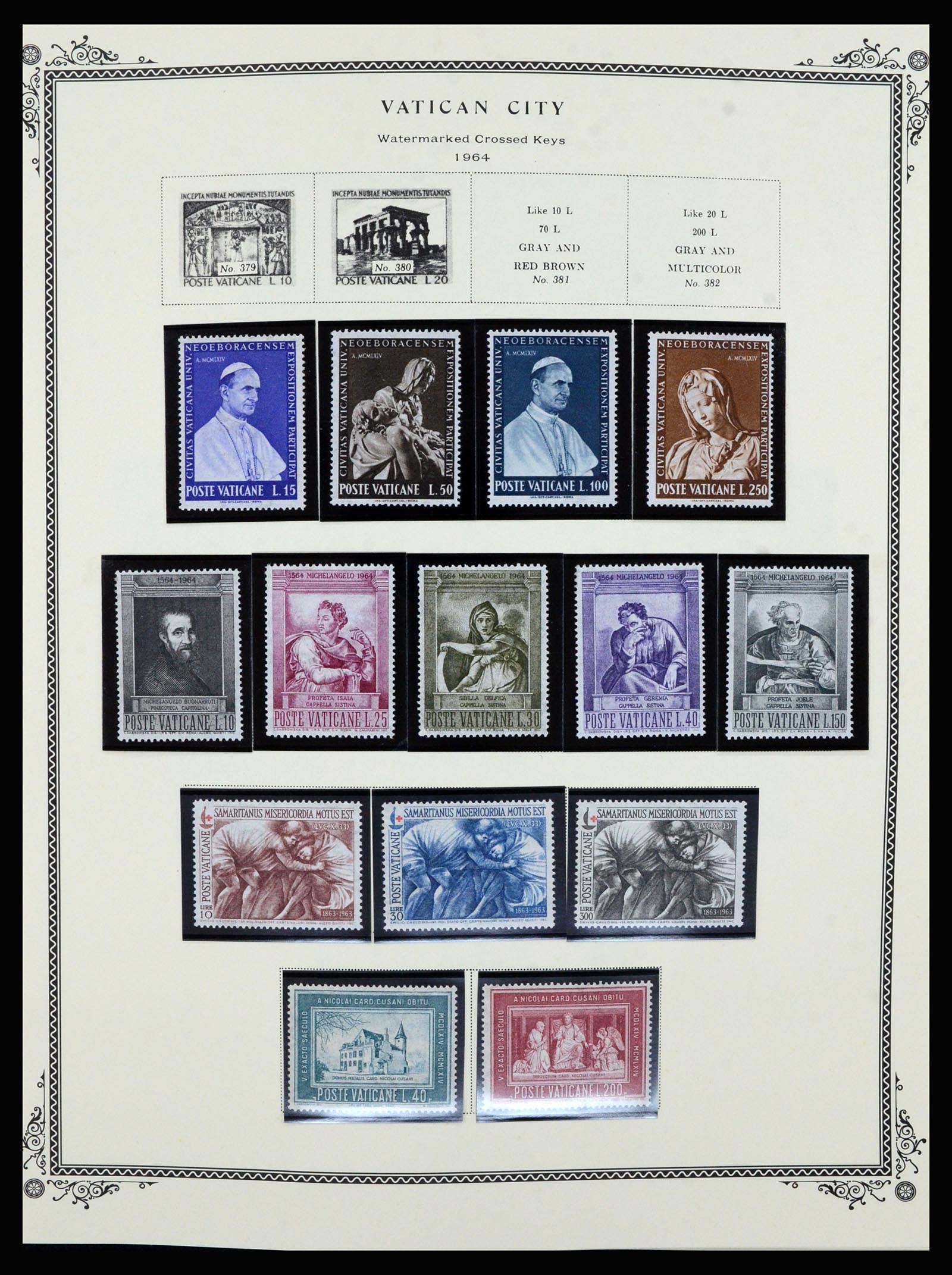 36891 029 - Postzegelverzameling 36891 Vaticaan 1929-1995.
