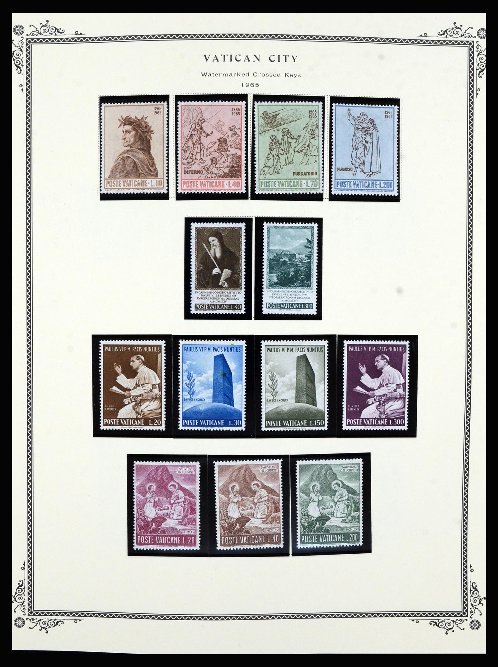 36891 031 - Postzegelverzameling 36891 Vaticaan 1929-1995.