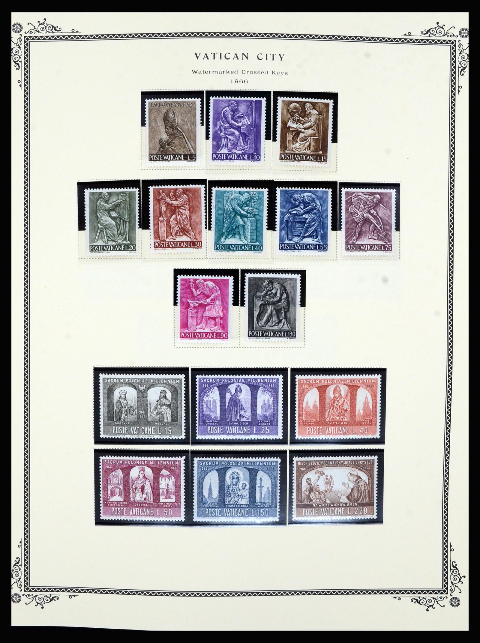 36891 032 - Postzegelverzameling 36891 Vaticaan 1929-1995.