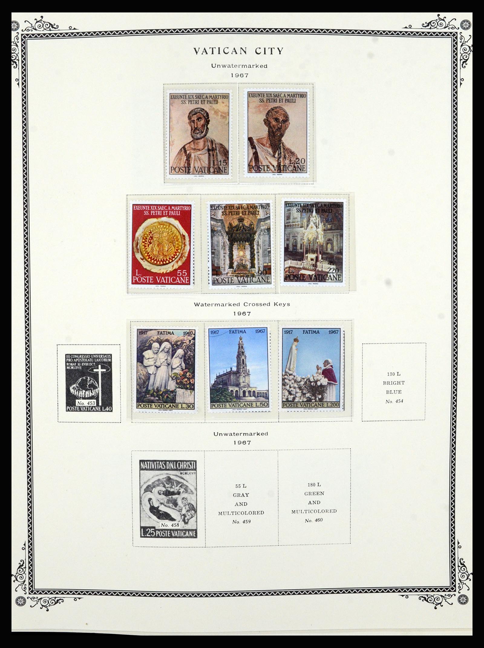 36891 034 - Postzegelverzameling 36891 Vaticaan 1929-1995.