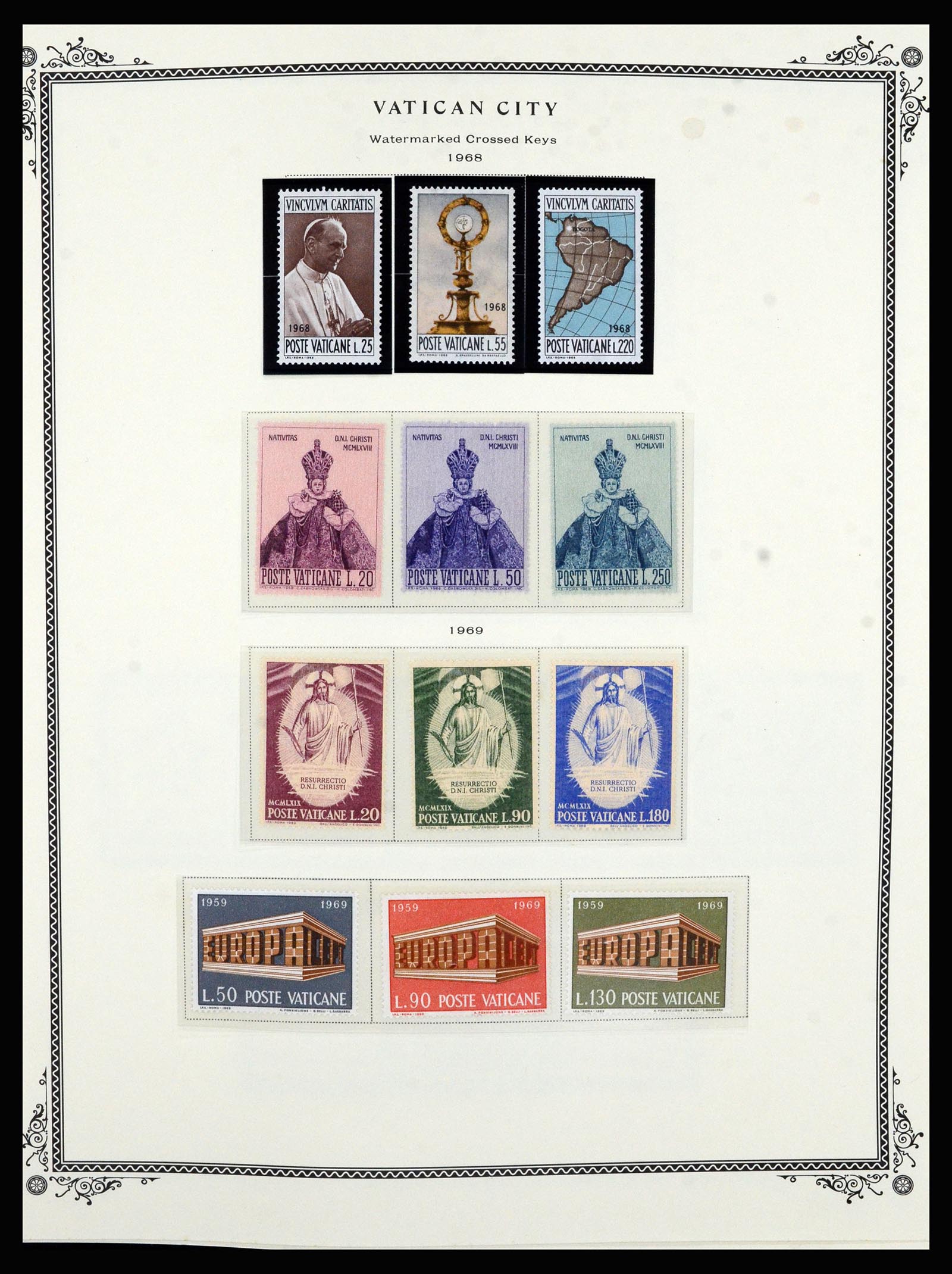 36891 035 - Postzegelverzameling 36891 Vaticaan 1929-1995.