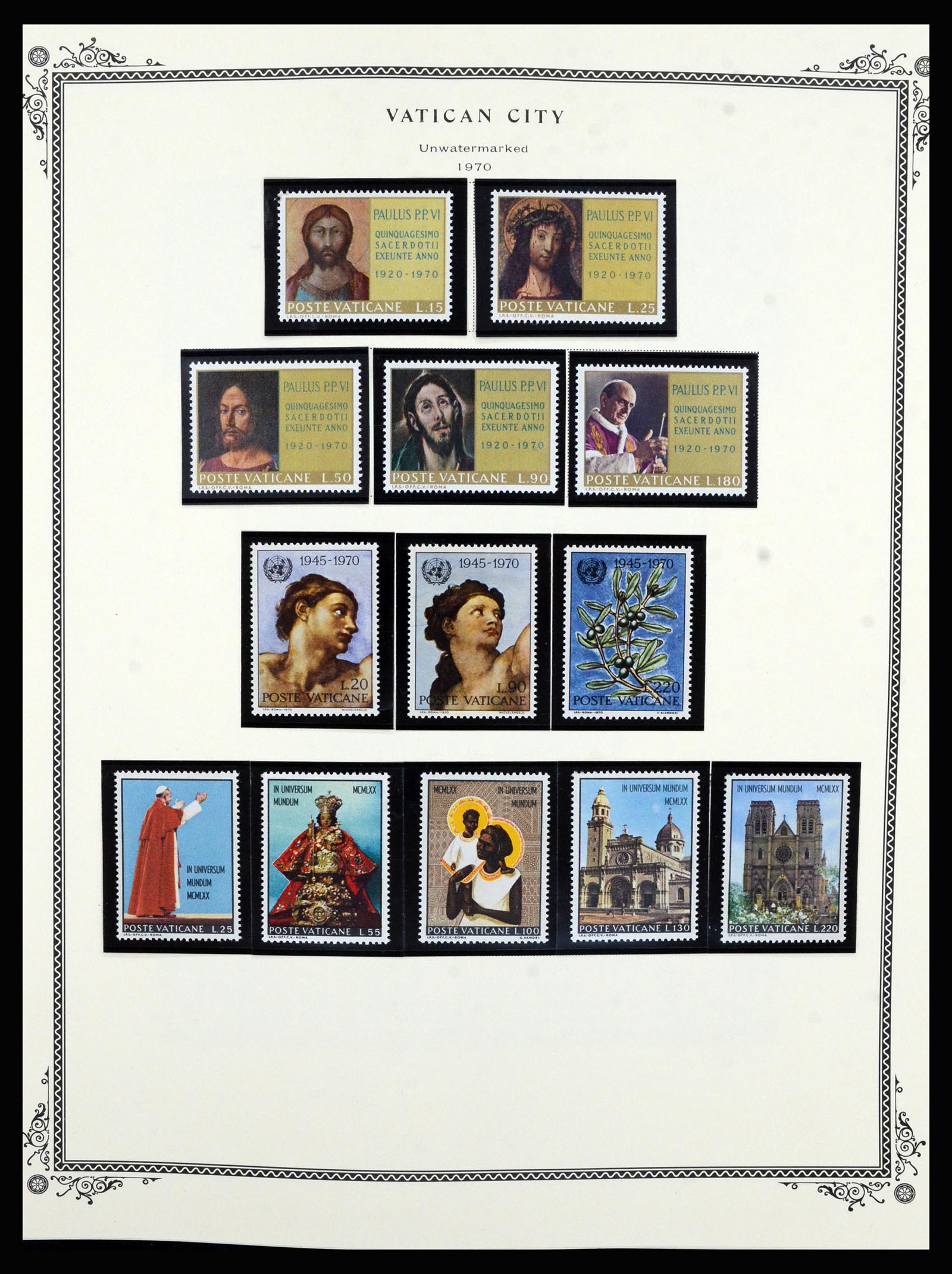 36891 037 - Postzegelverzameling 36891 Vaticaan 1929-1995.