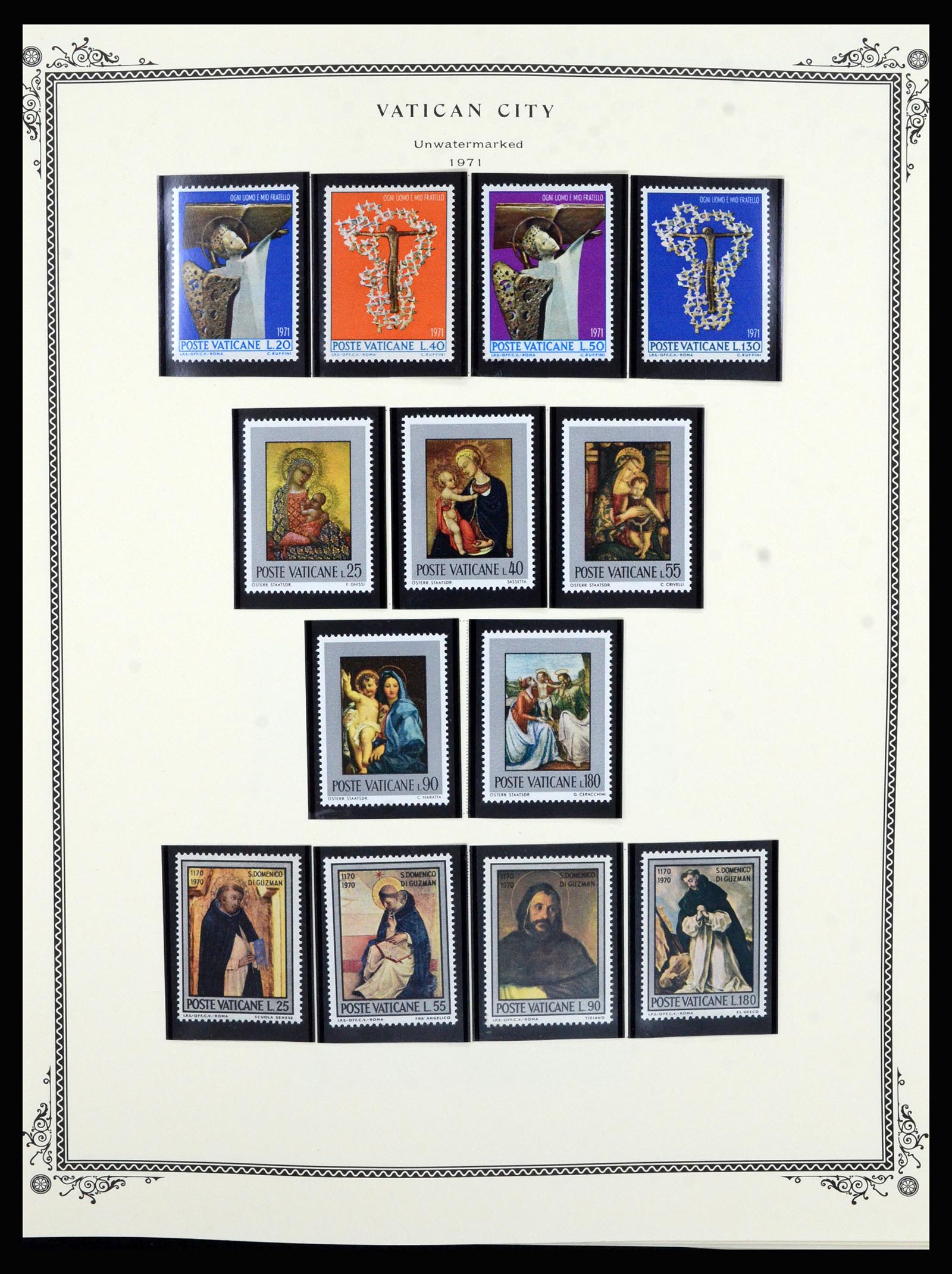 36891 038 - Postzegelverzameling 36891 Vaticaan 1929-1995.