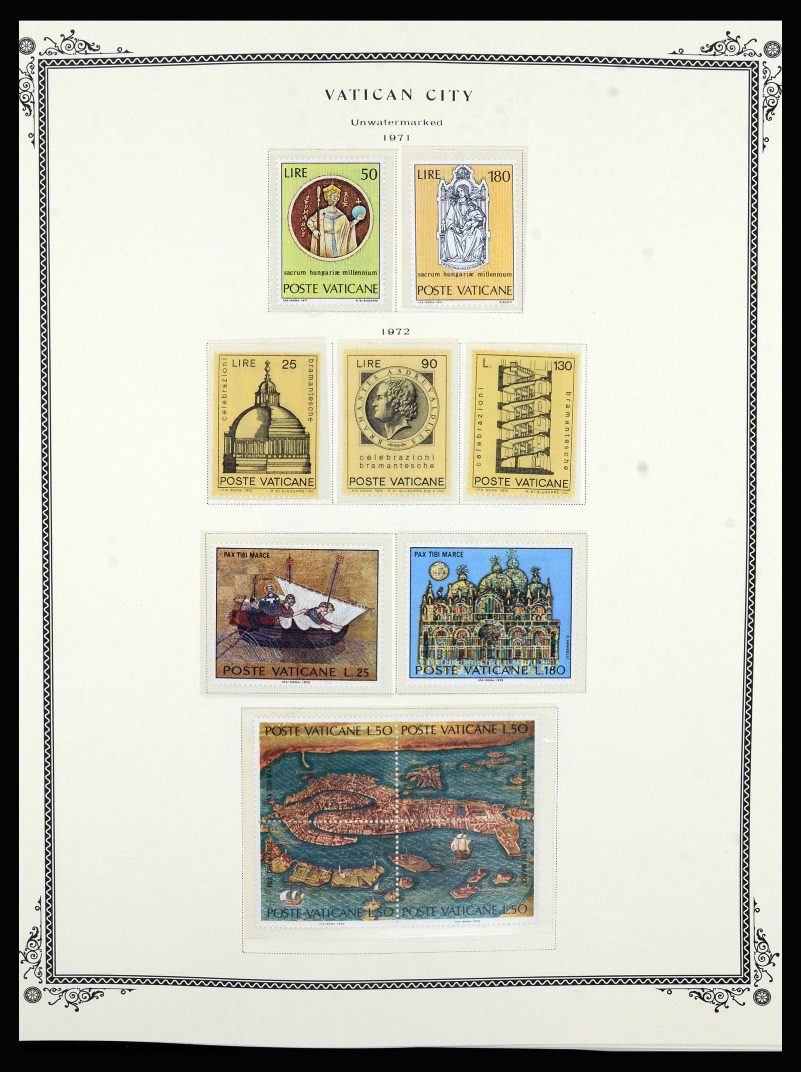 36891 039 - Postzegelverzameling 36891 Vaticaan 1929-1995.
