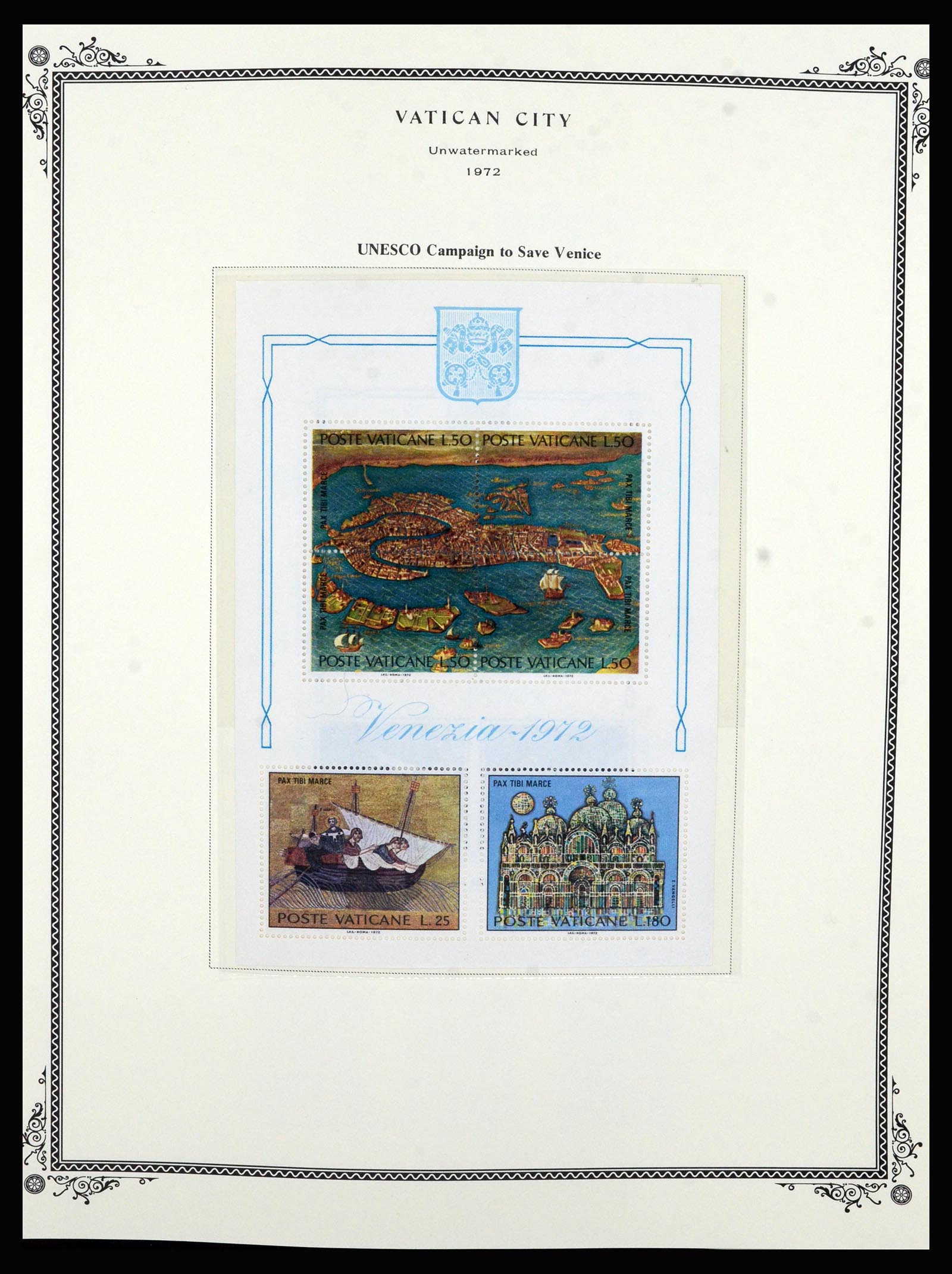 36891 040 - Postzegelverzameling 36891 Vaticaan 1929-1995.