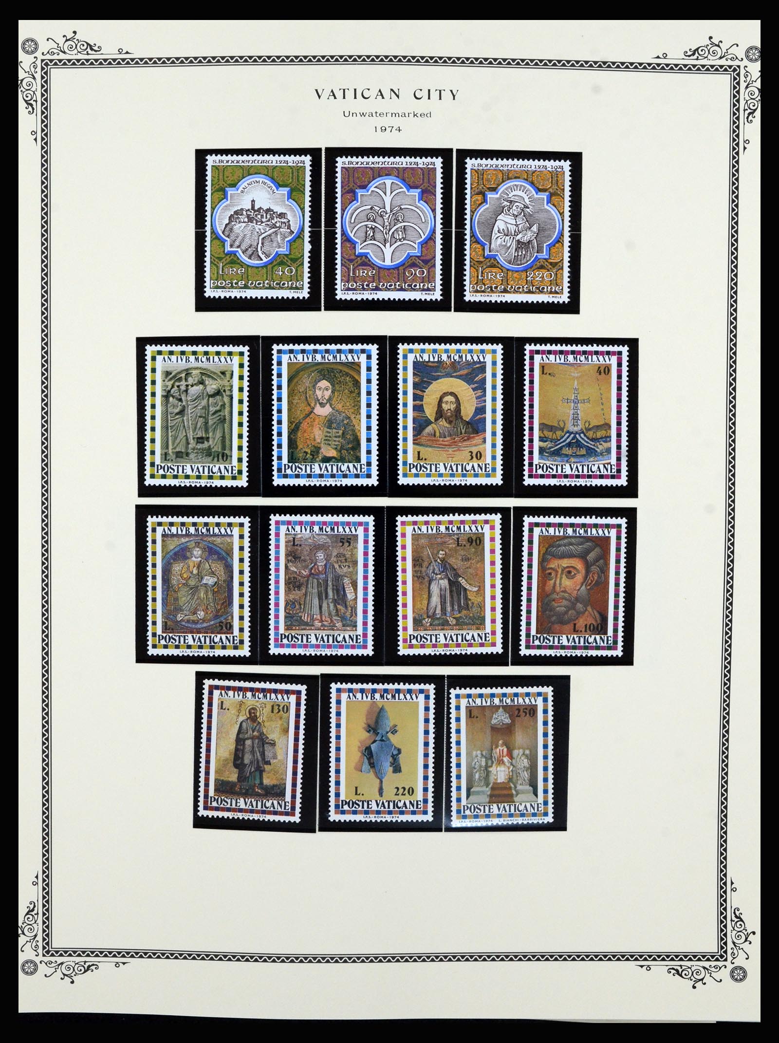 36891 044 - Postzegelverzameling 36891 Vaticaan 1929-1995.