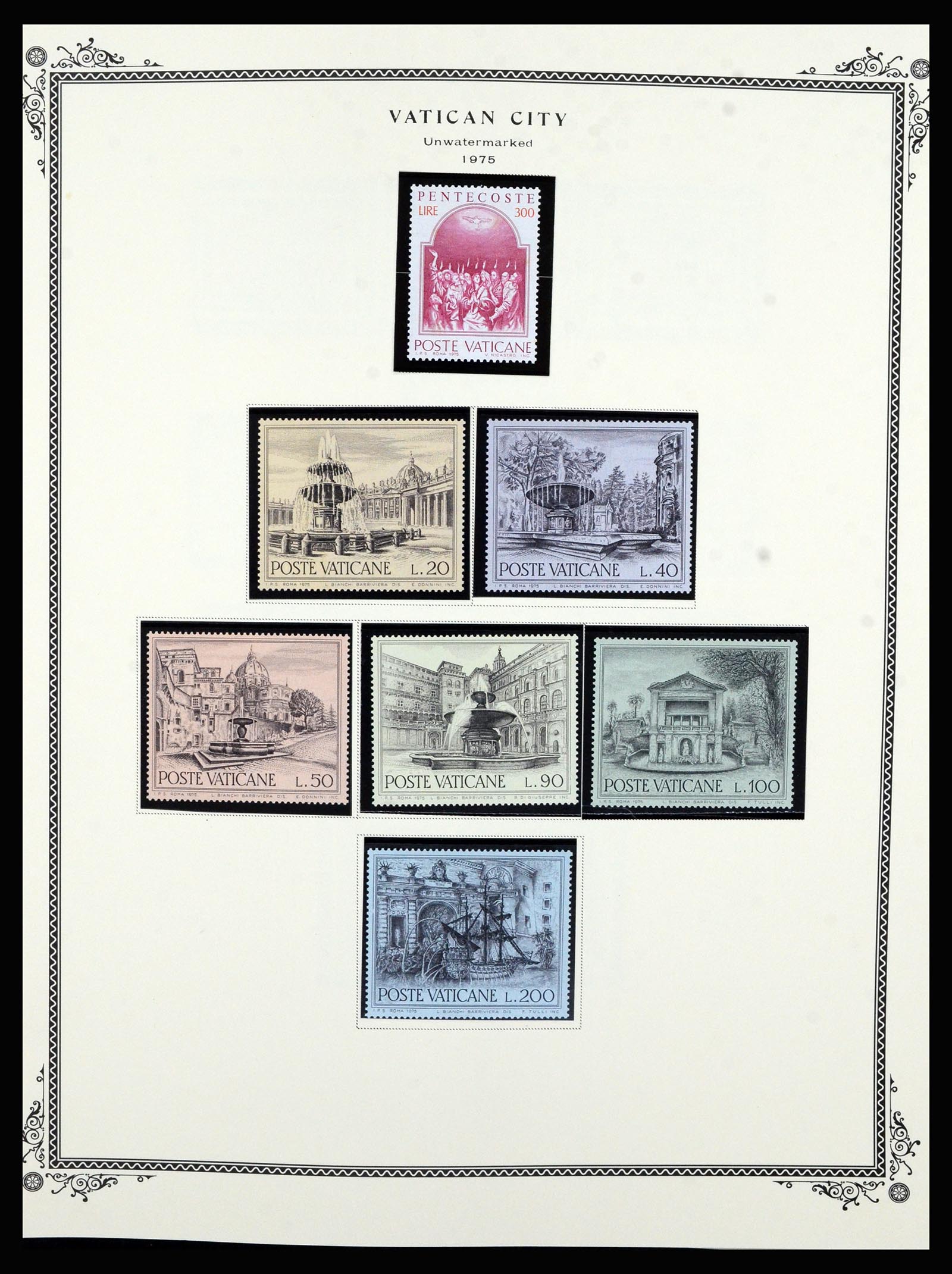 36891 045 - Postzegelverzameling 36891 Vaticaan 1929-1995.
