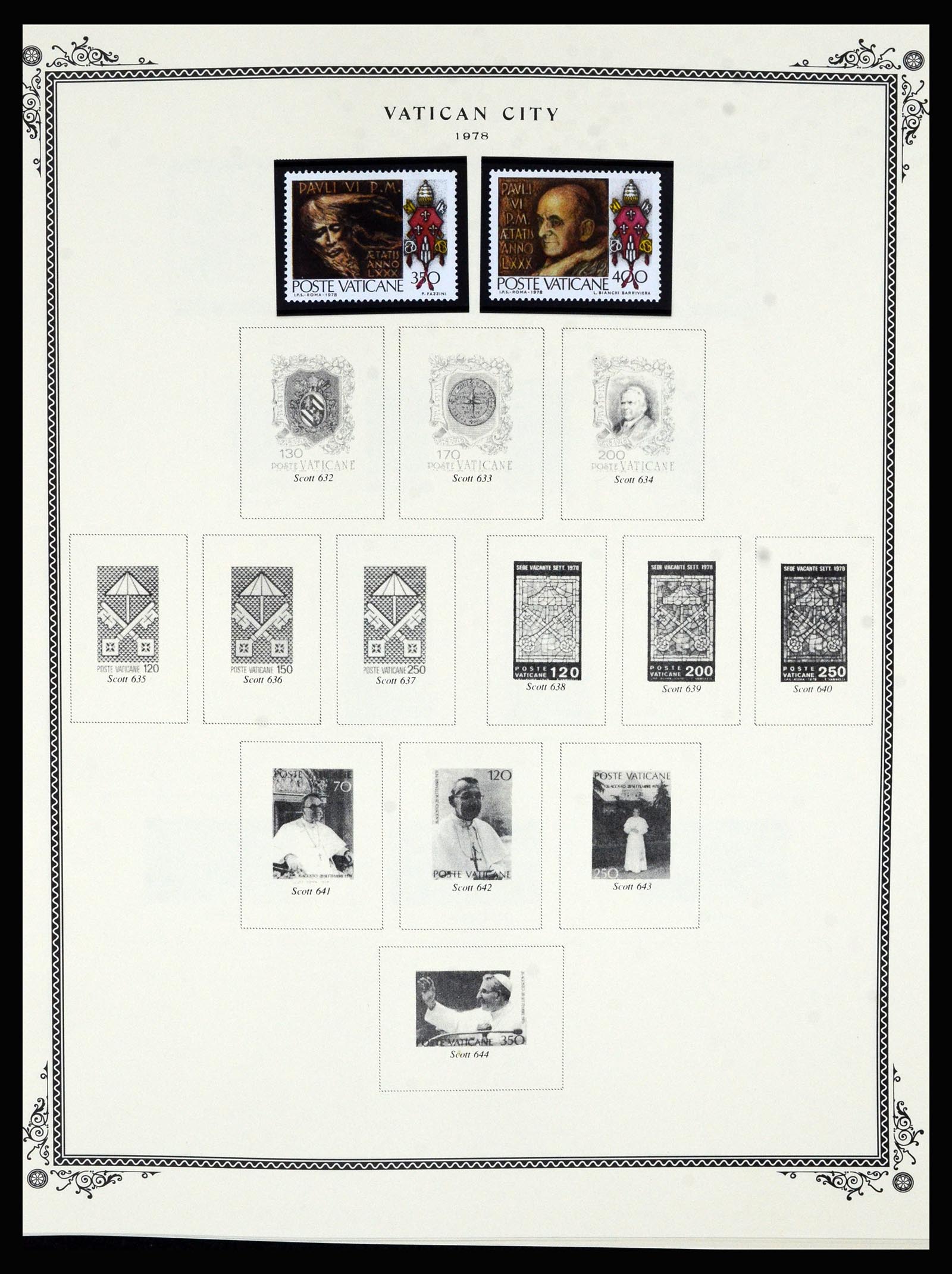 36891 051 - Postzegelverzameling 36891 Vaticaan 1929-1995.