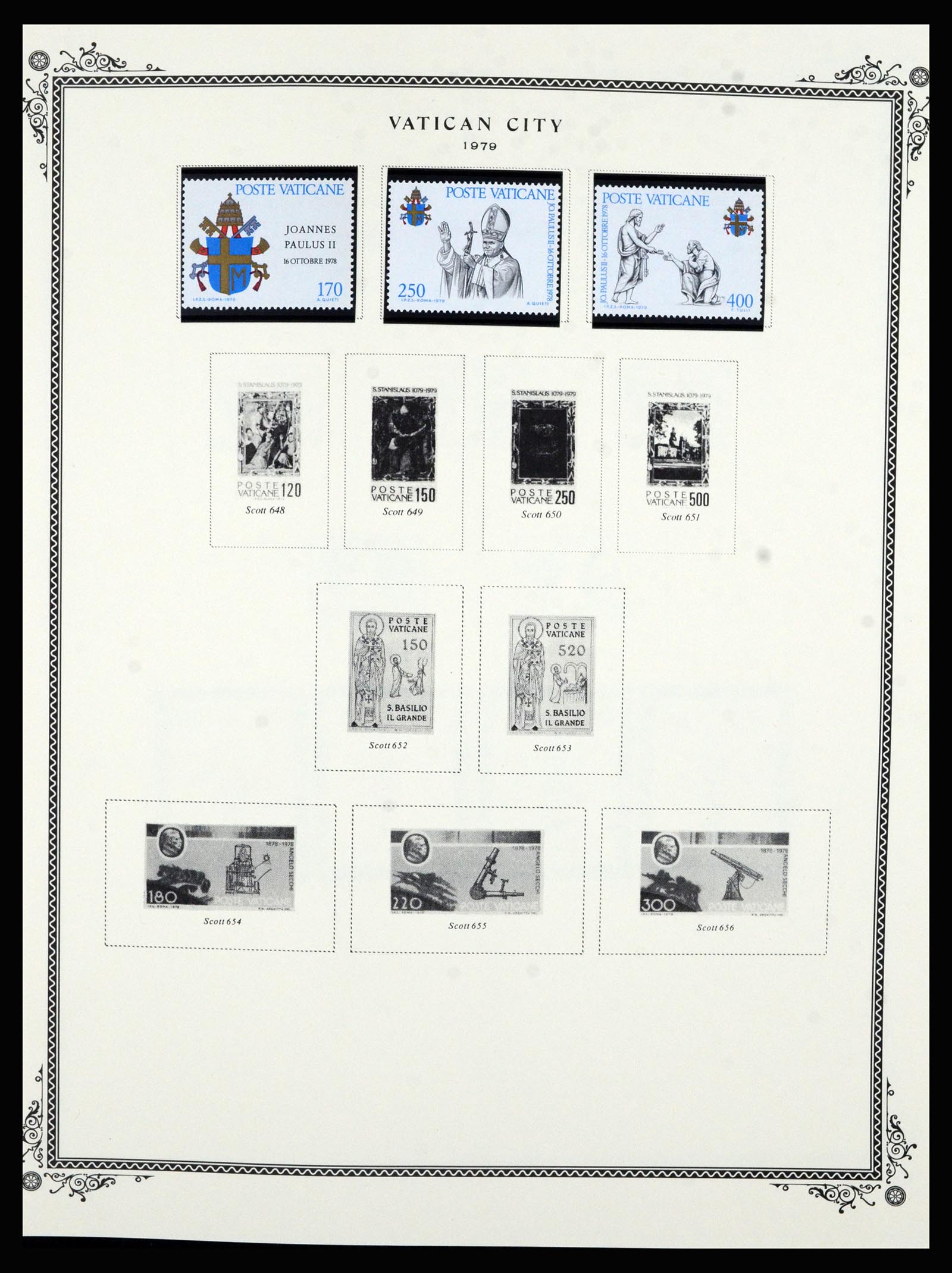 36891 052 - Postzegelverzameling 36891 Vaticaan 1929-1995.