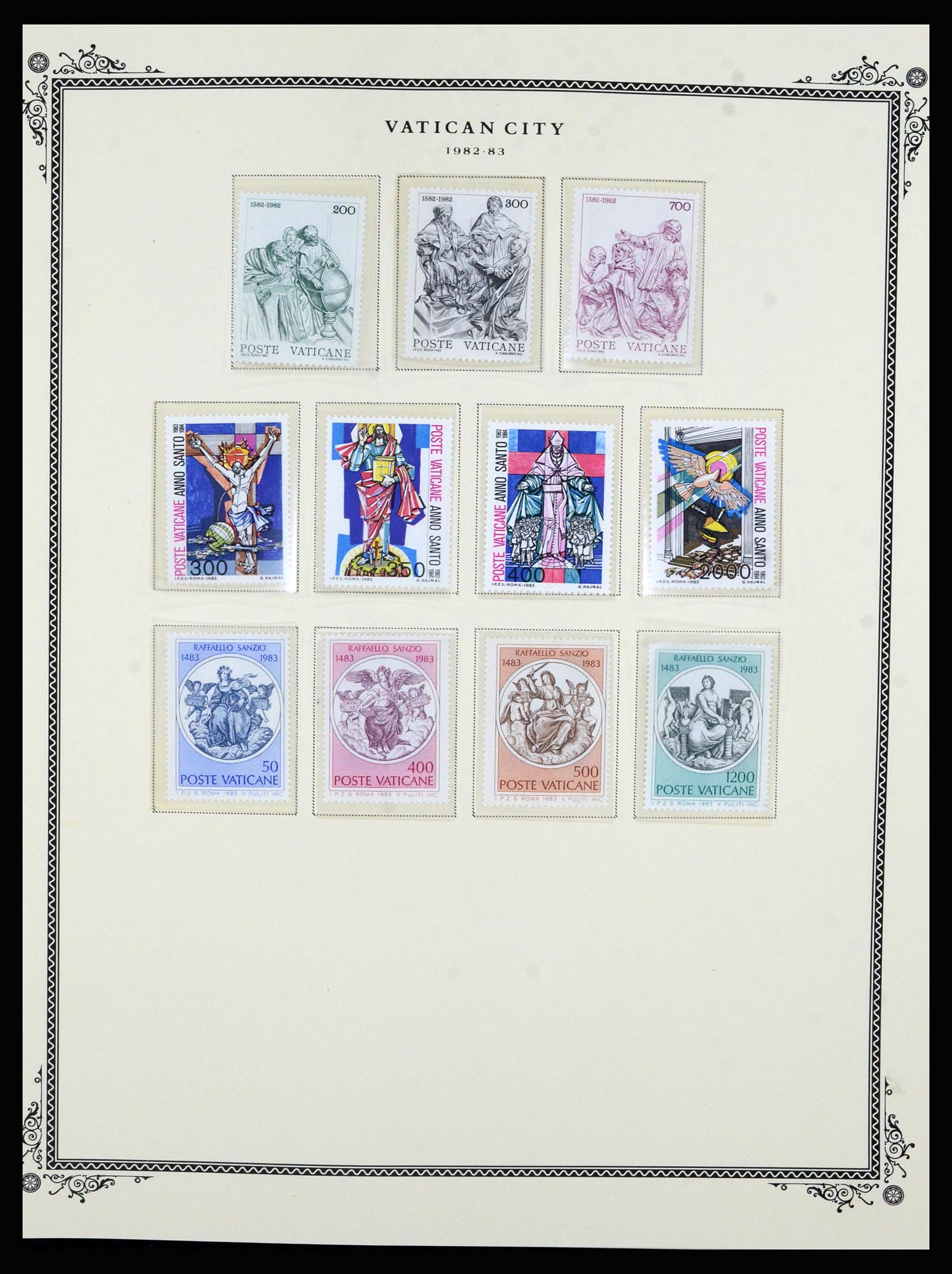 36891 058 - Postzegelverzameling 36891 Vaticaan 1929-1995.