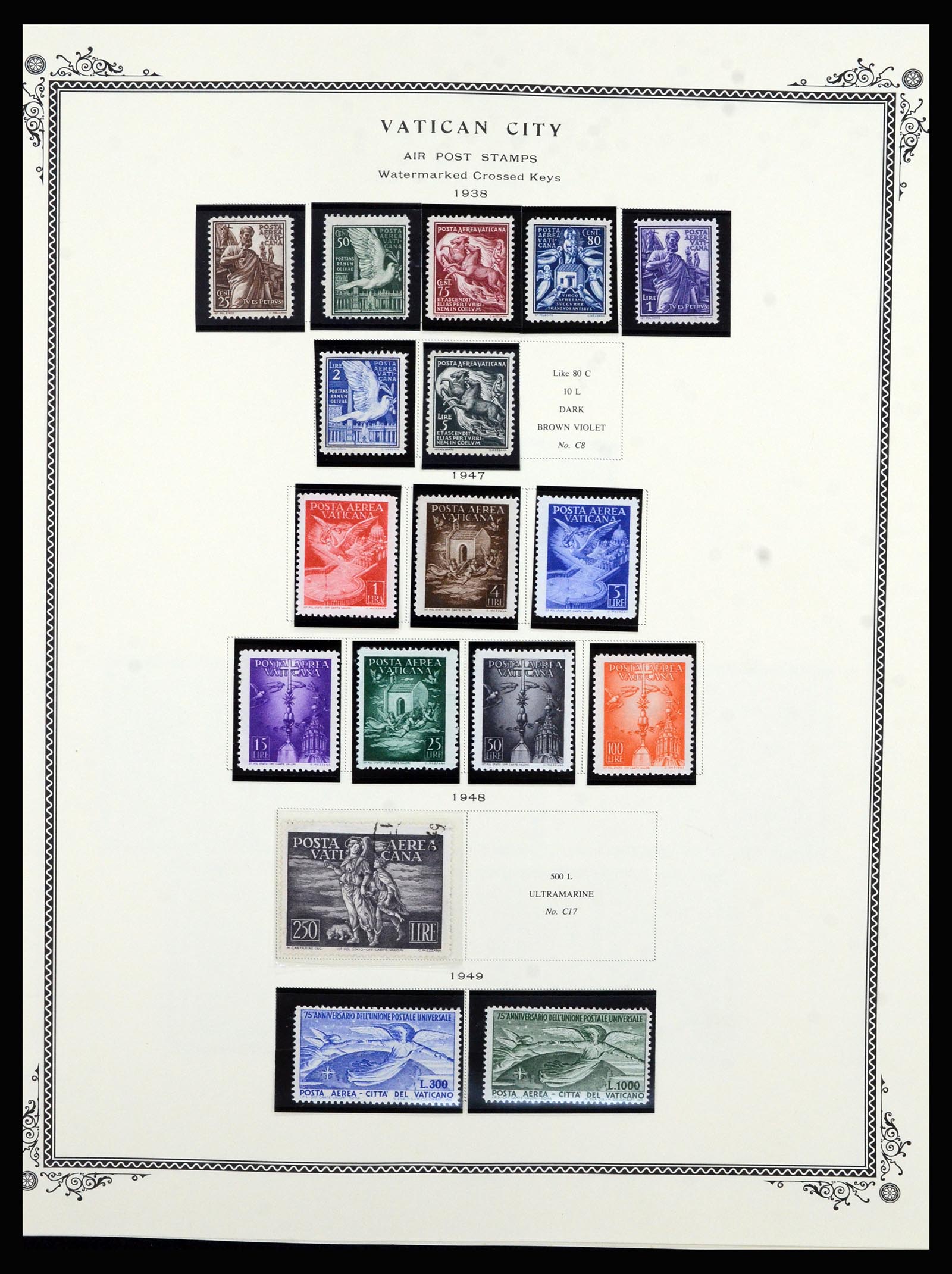 36891 070 - Stamp collection 36891 Vatican 1929-1995.