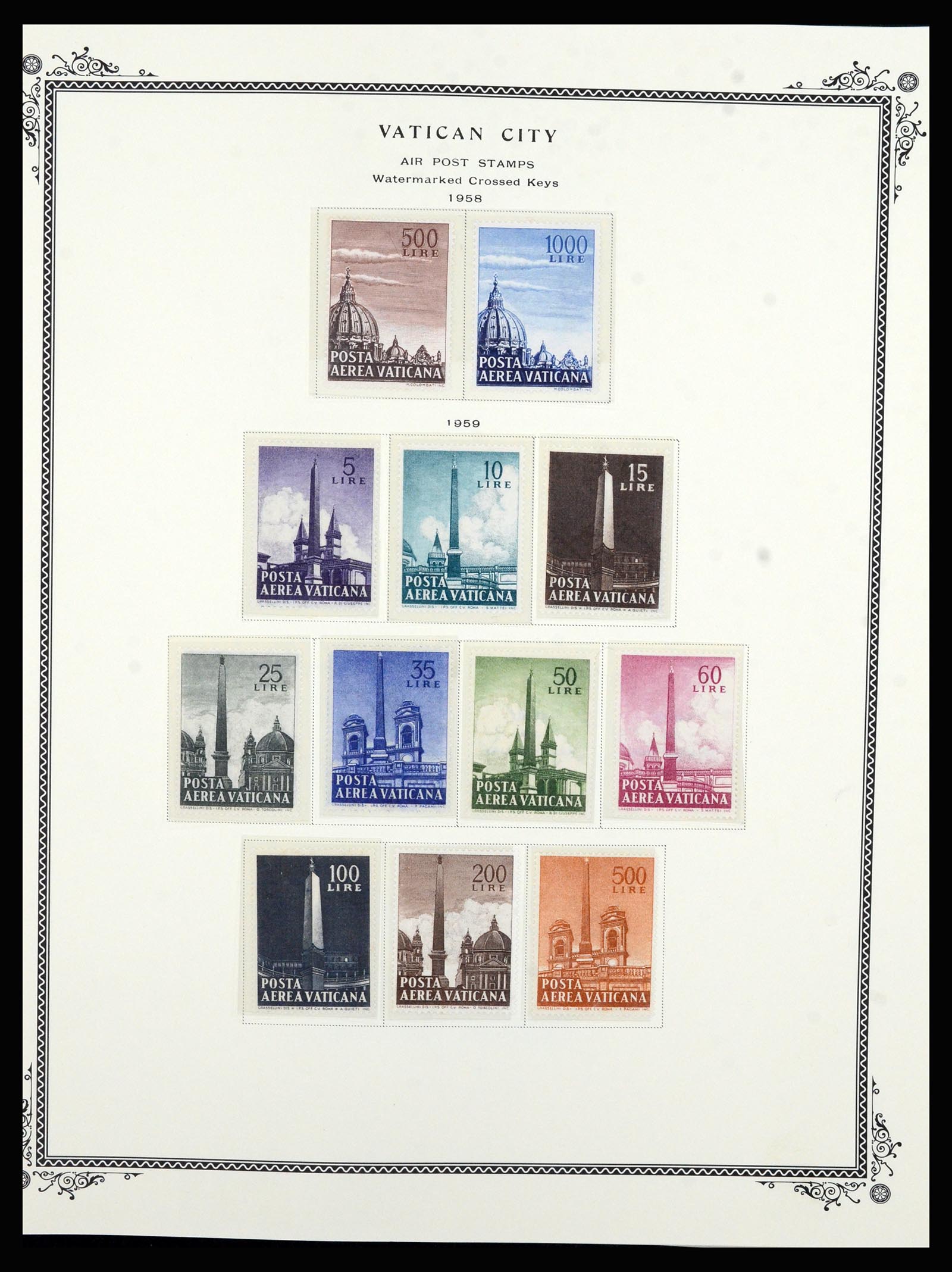 36891 072 - Stamp collection 36891 Vatican 1929-1995.