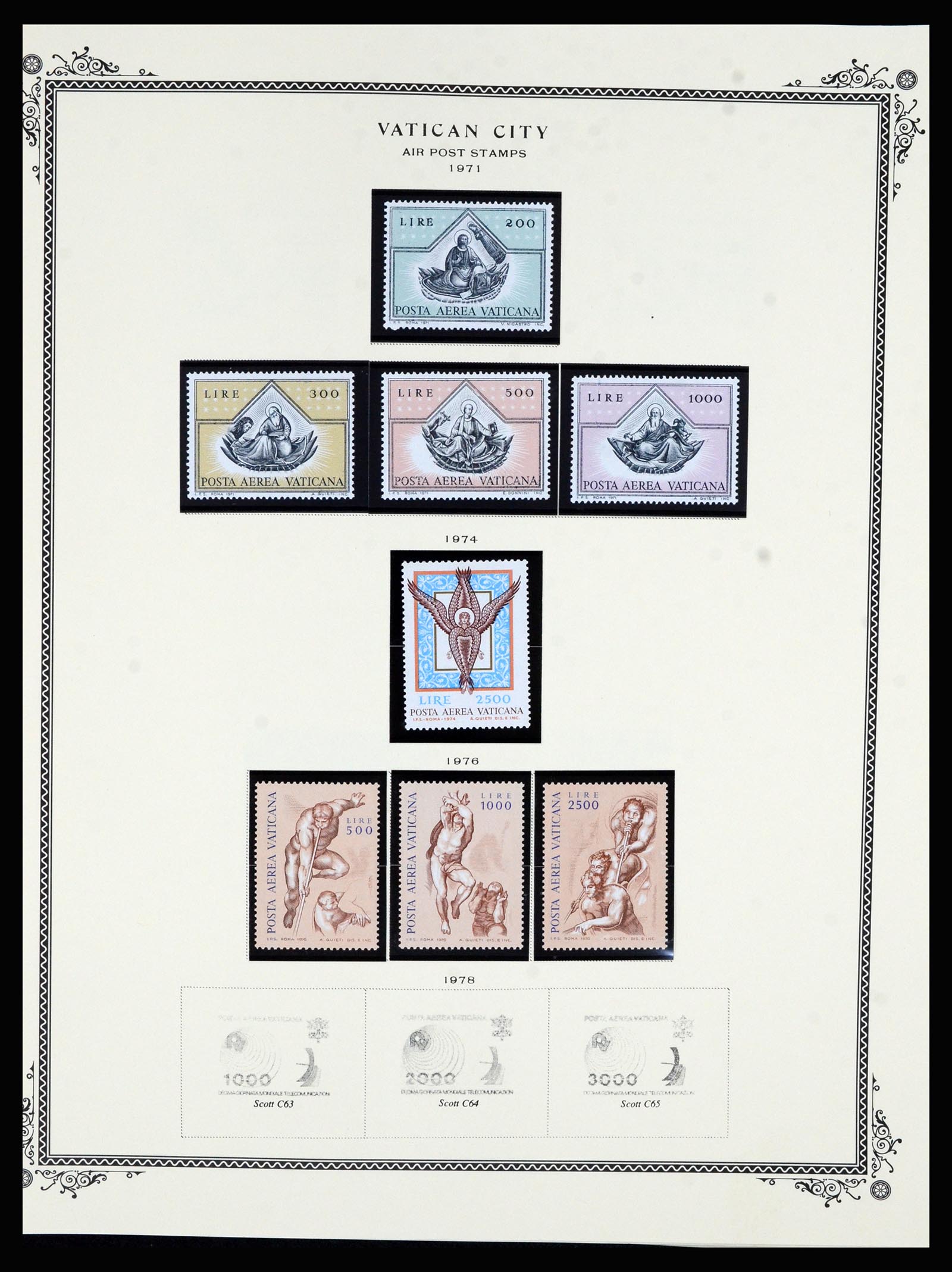 36891 074 - Stamp collection 36891 Vatican 1929-1995.