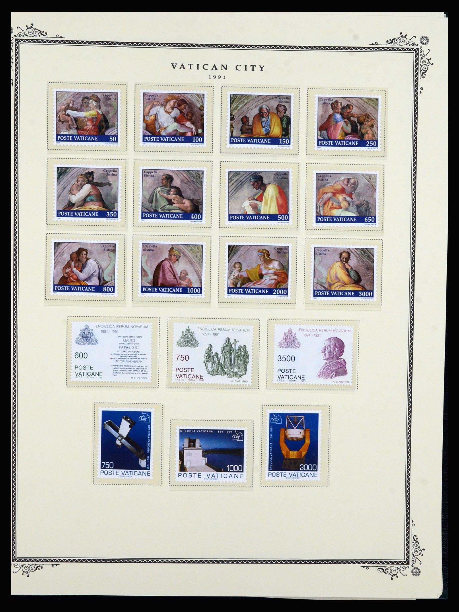 36891 092 - Stamp collection 36891 Vatican 1929-1995.
