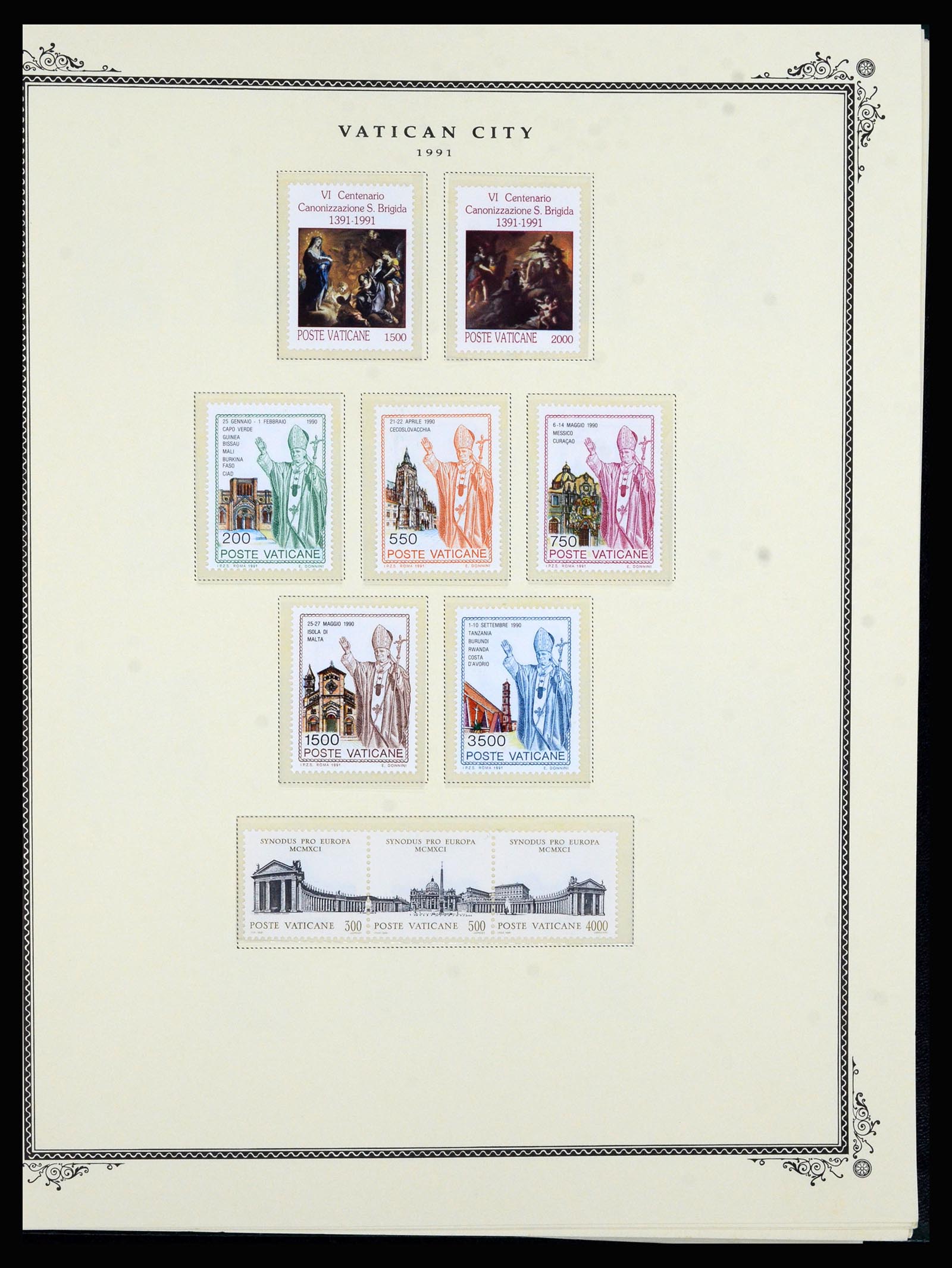 36891 093 - Stamp collection 36891 Vatican 1929-1995.