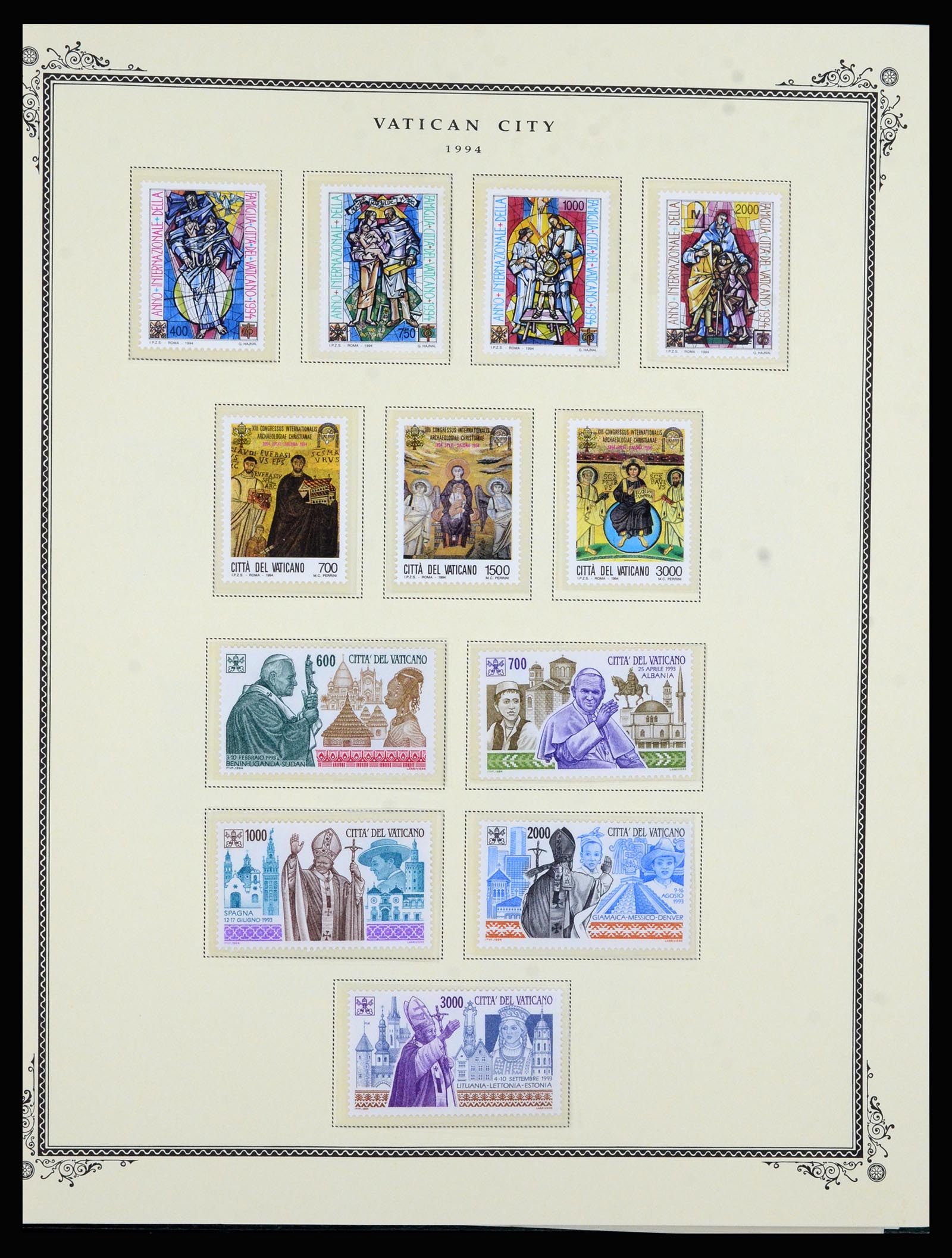 36891 100 - Stamp collection 36891 Vatican 1929-1995.
