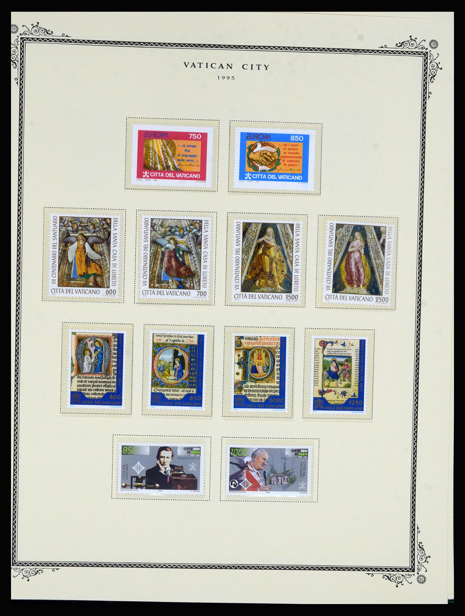 36891 101 - Postzegelverzameling 36891 Vaticaan 1929-1995.