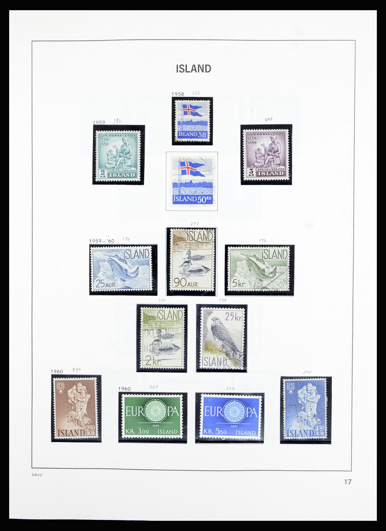 36893 018 - Postzegelverzameling 36893 IJsland 1873-1980.