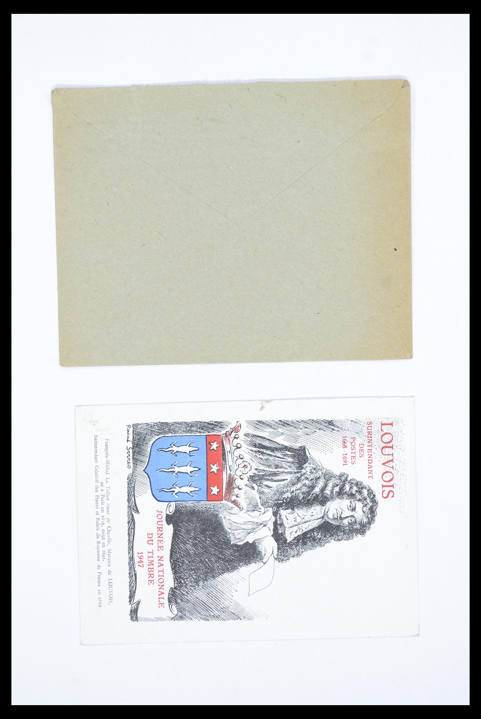 36894 010 - Postzegelverzameling 36894 Frankrik en koloniën brieven 1885-1950.
