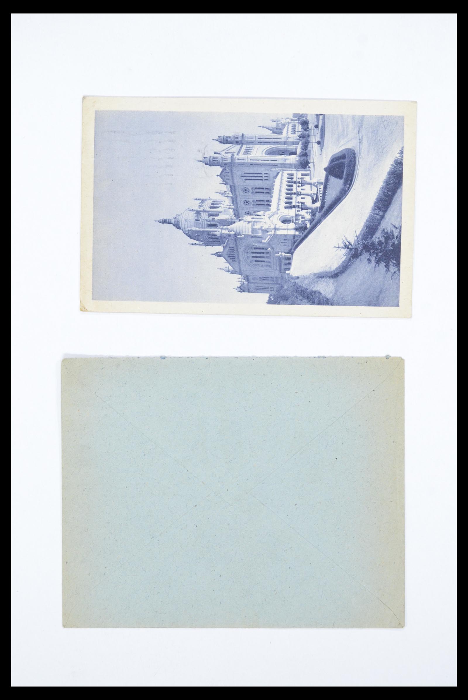 36894 014 - Postzegelverzameling 36894 Frankrik en koloniën brieven 1885-1950.
