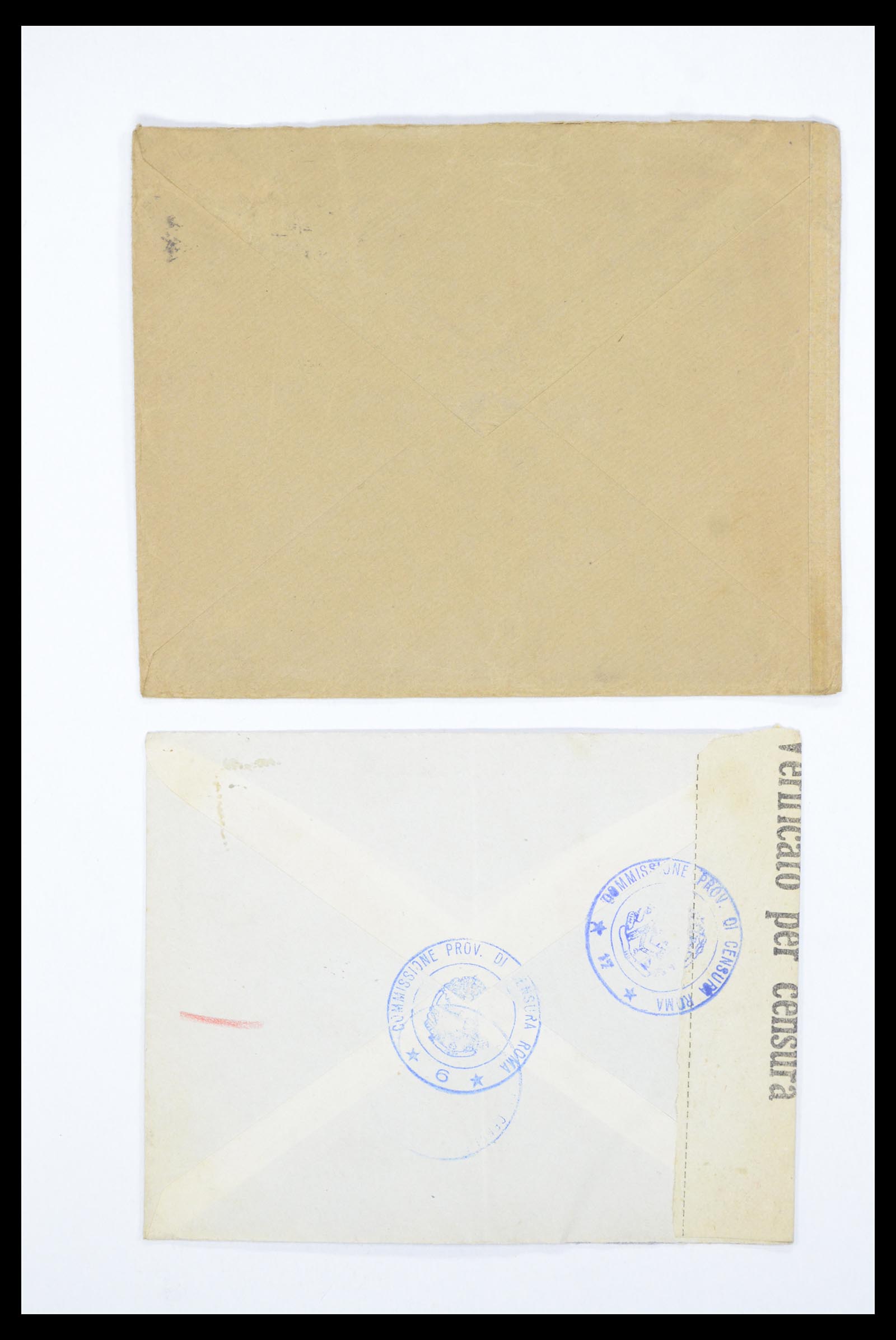36894 018 - Postzegelverzameling 36894 Frankrik en koloniën brieven 1885-1950.