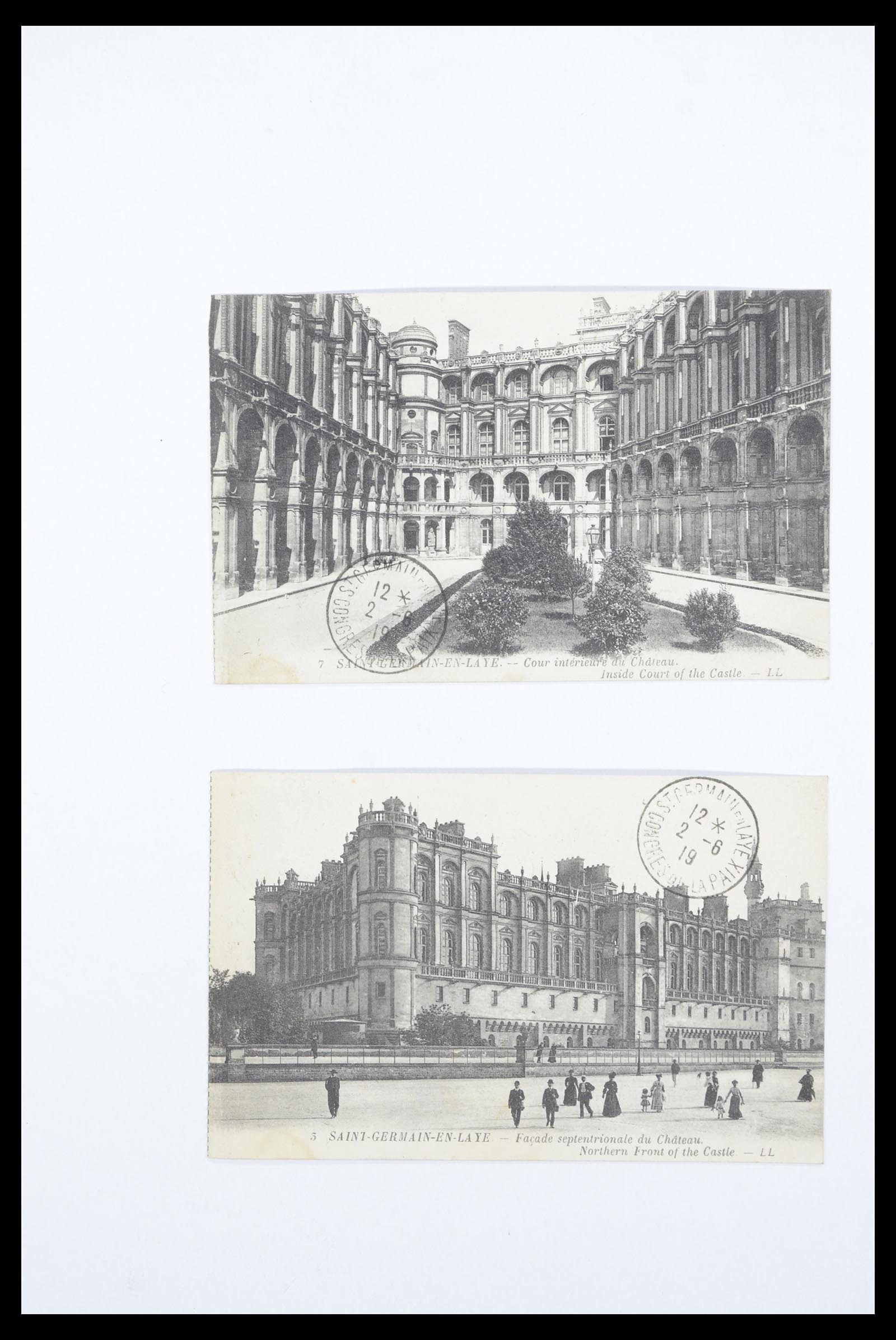 36894 028 - Postzegelverzameling 36894 Frankrik en koloniën brieven 1885-1950.