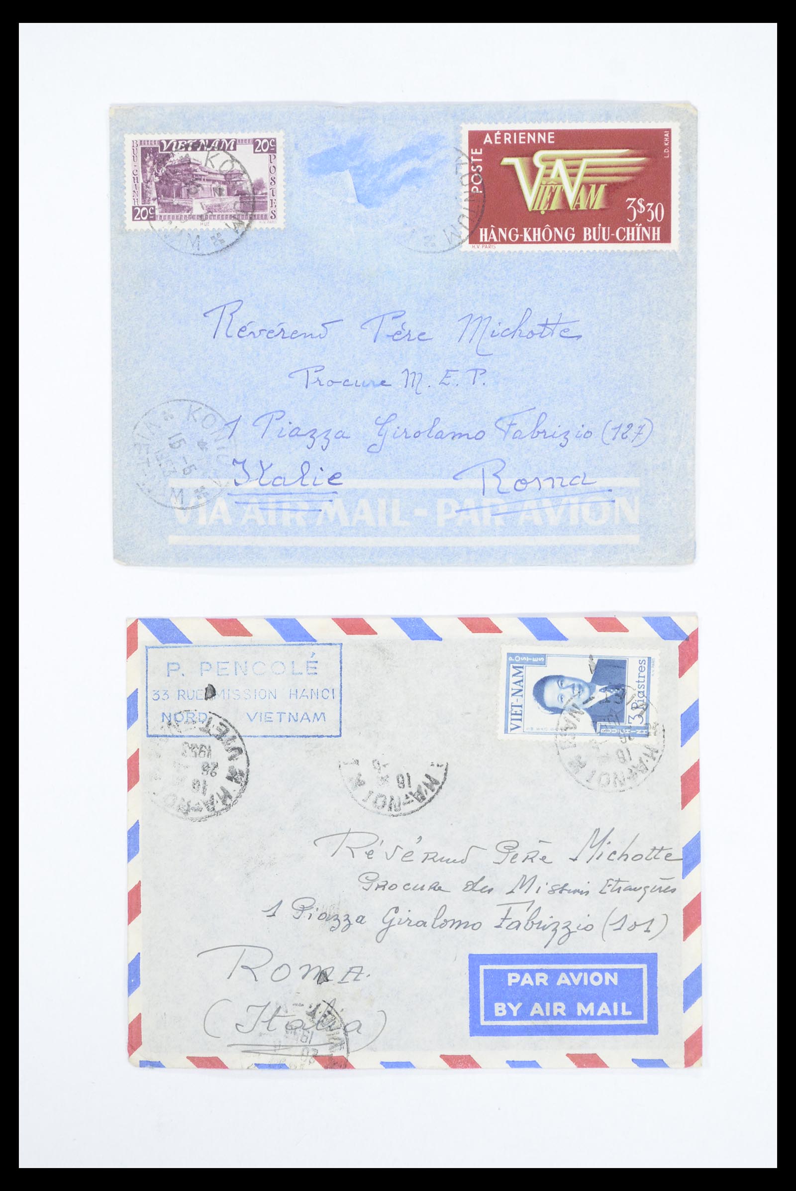 36894 065 - Stamp collection 36894 France and colonies covers 1885-1950.