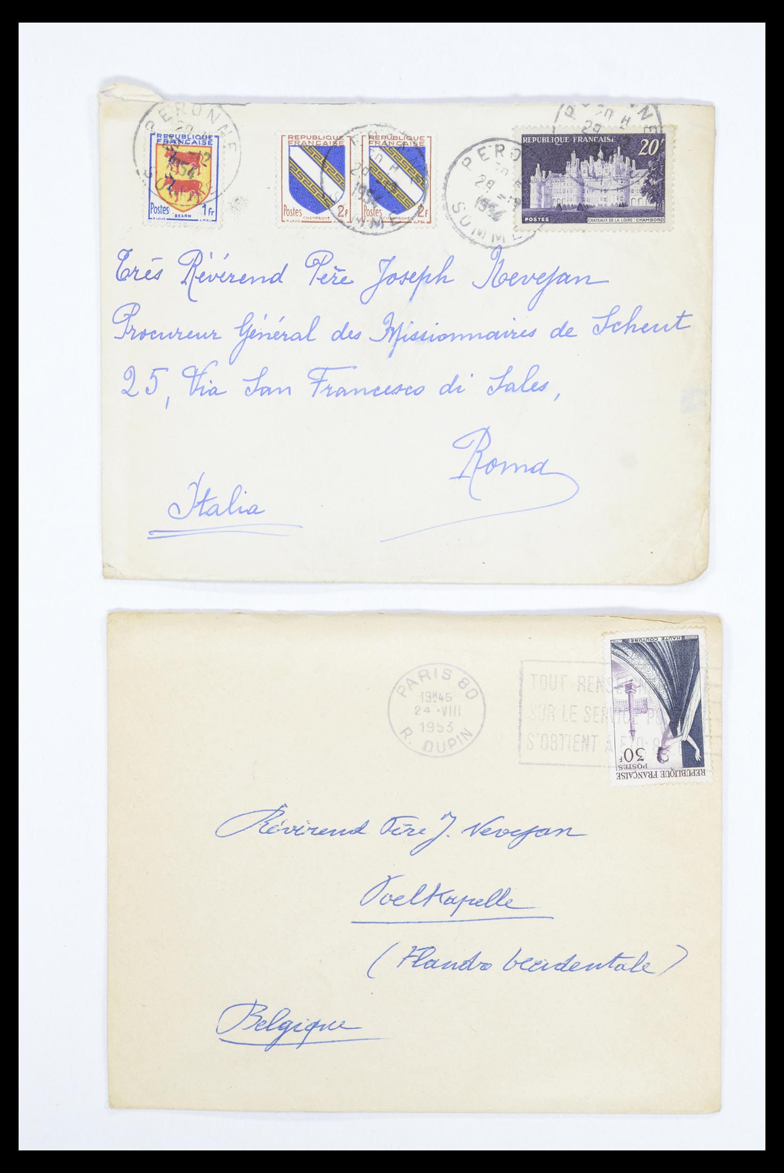 36894 067 - Stamp collection 36894 France and colonies covers 1885-1950.
