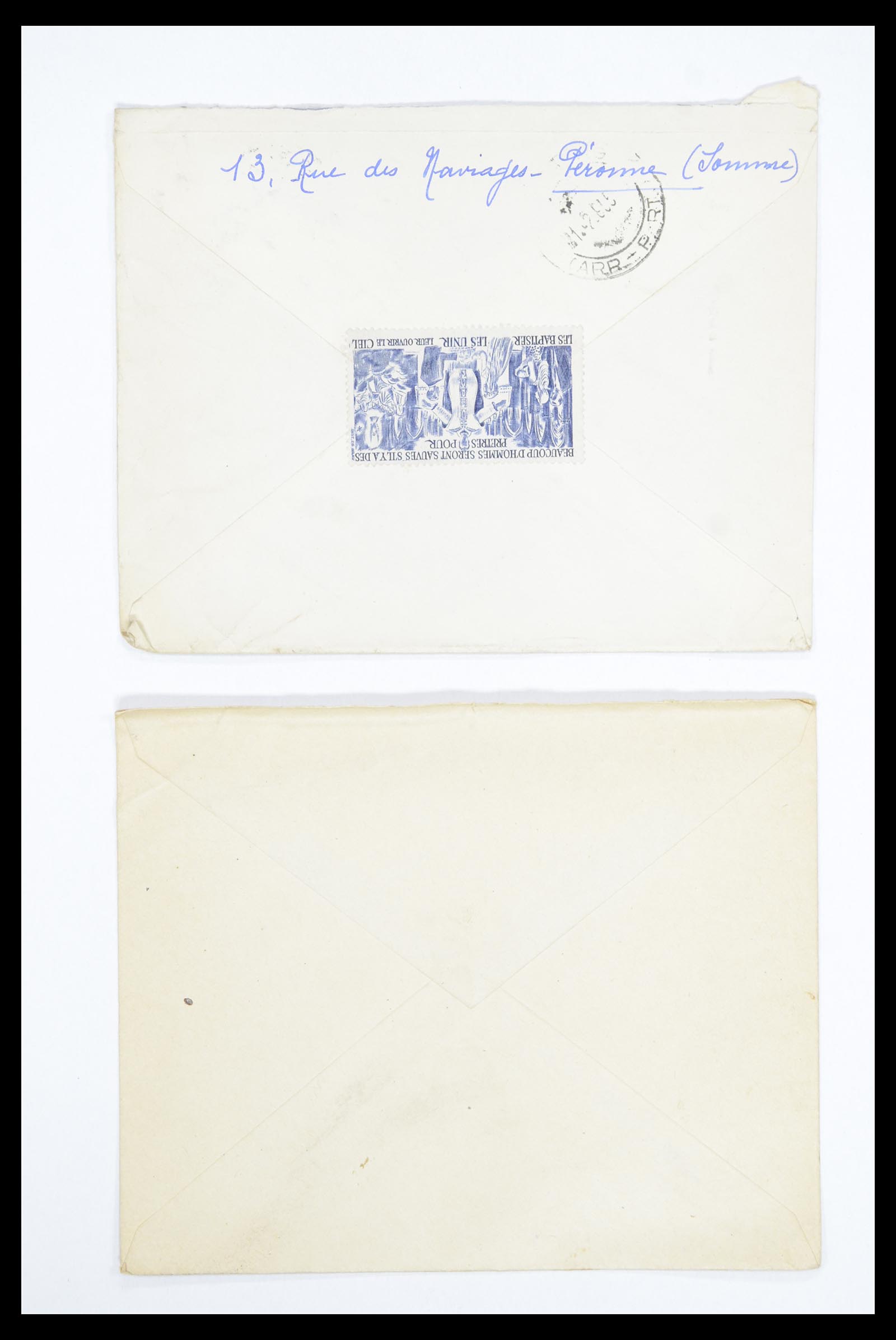 36894 068 - Stamp collection 36894 France and colonies covers 1885-1950.