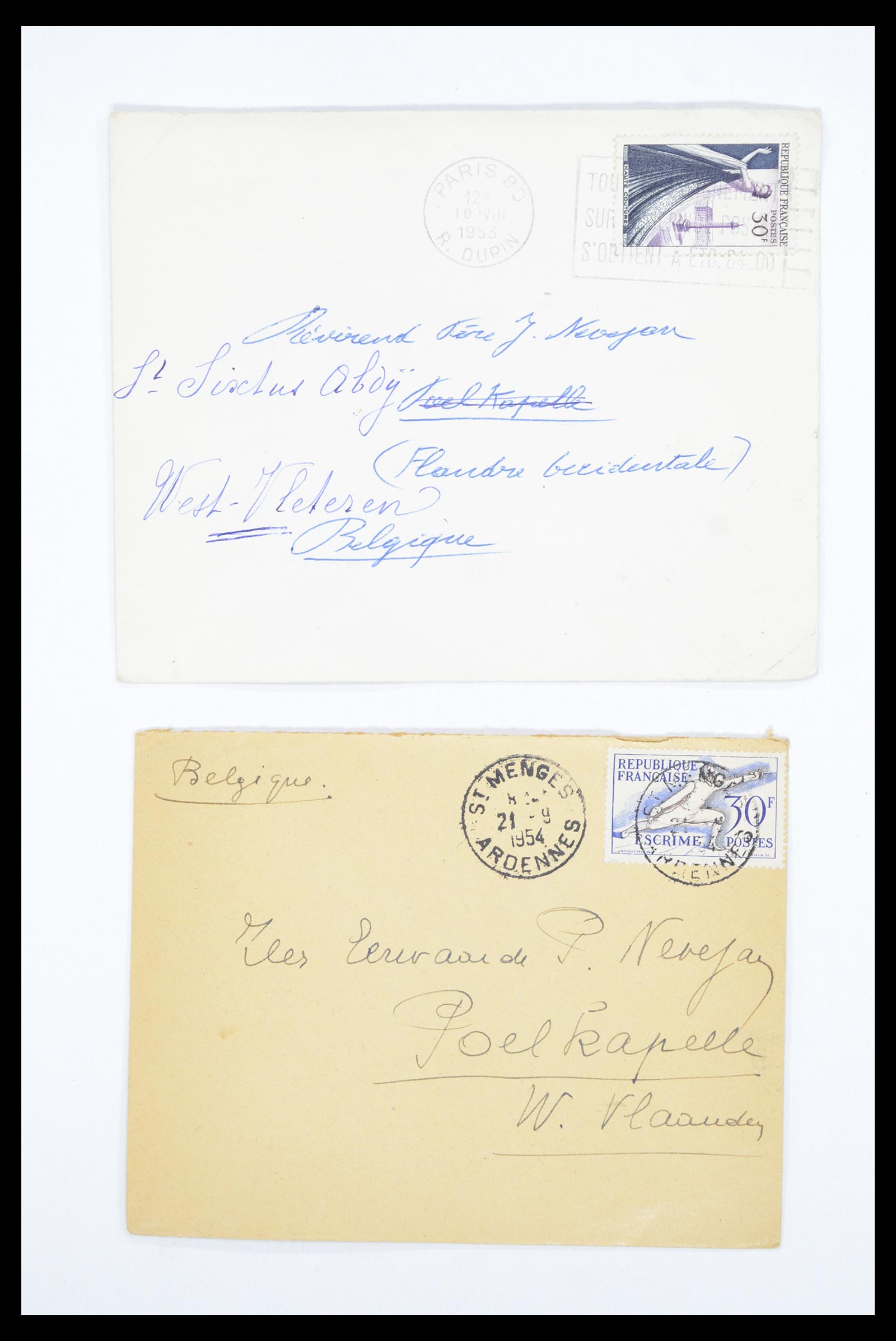 36894 069 - Stamp collection 36894 France and colonies covers 1885-1950.