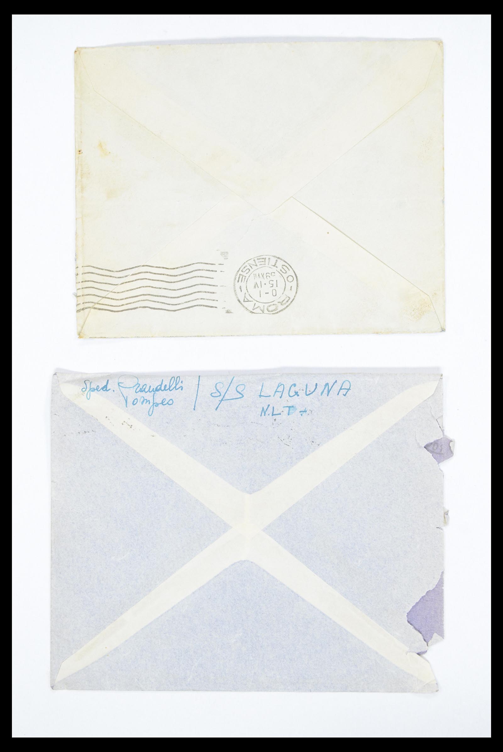 36894 082 - Postzegelverzameling 36894 Frankrik en koloniën brieven 1885-1950.