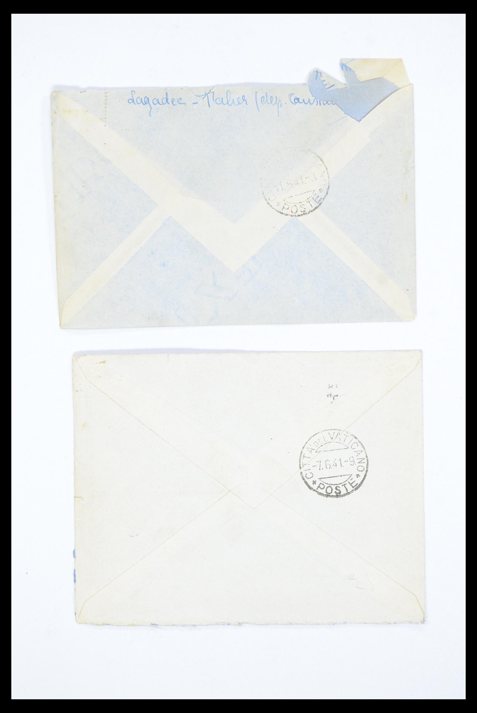 36894 090 - Postzegelverzameling 36894 Frankrik en koloniën brieven 1885-1950.