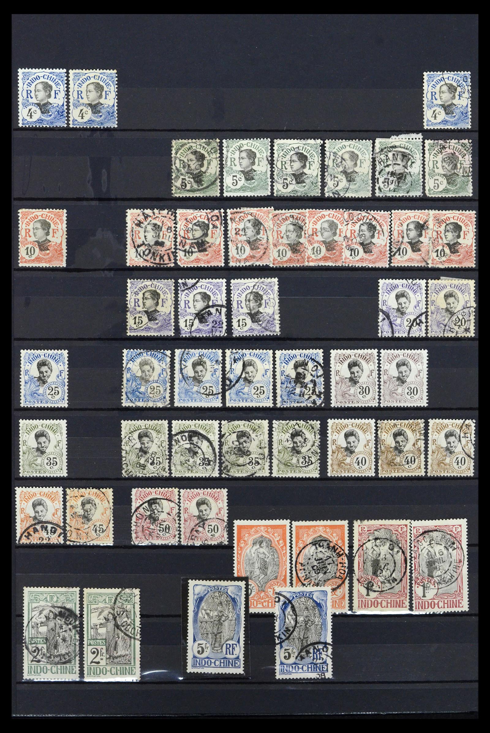 36895 006 - Postzegelverzameling 36895 Franse koloniën 1886-1959.