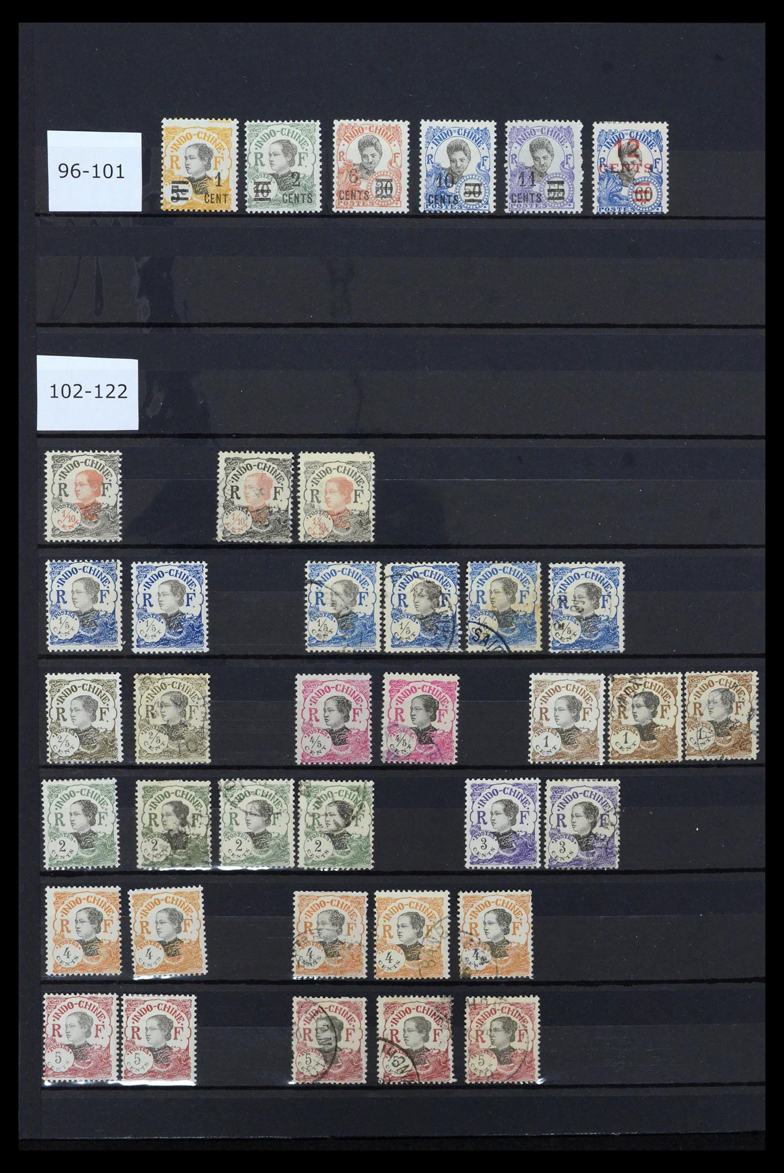 36895 008 - Postzegelverzameling 36895 Franse koloniën 1886-1959.