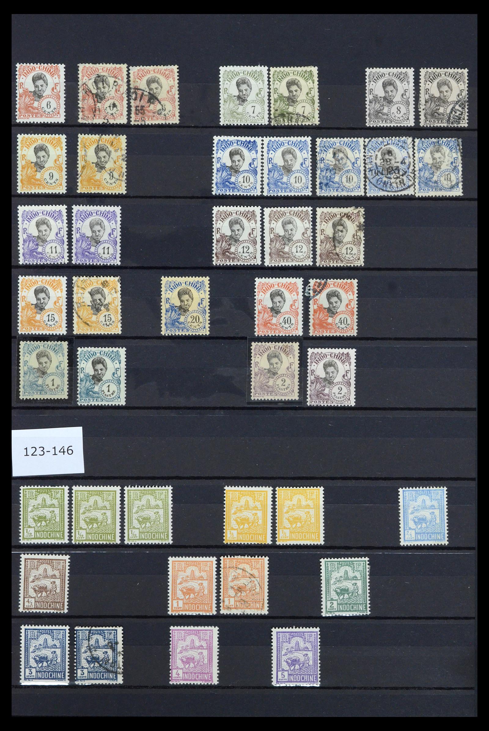 36895 009 - Postzegelverzameling 36895 Franse koloniën 1886-1959.