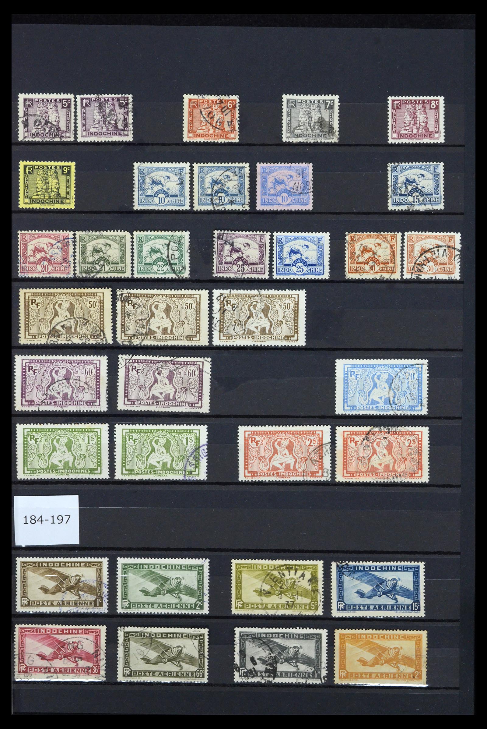 36895 011 - Postzegelverzameling 36895 Franse koloniën 1886-1959.