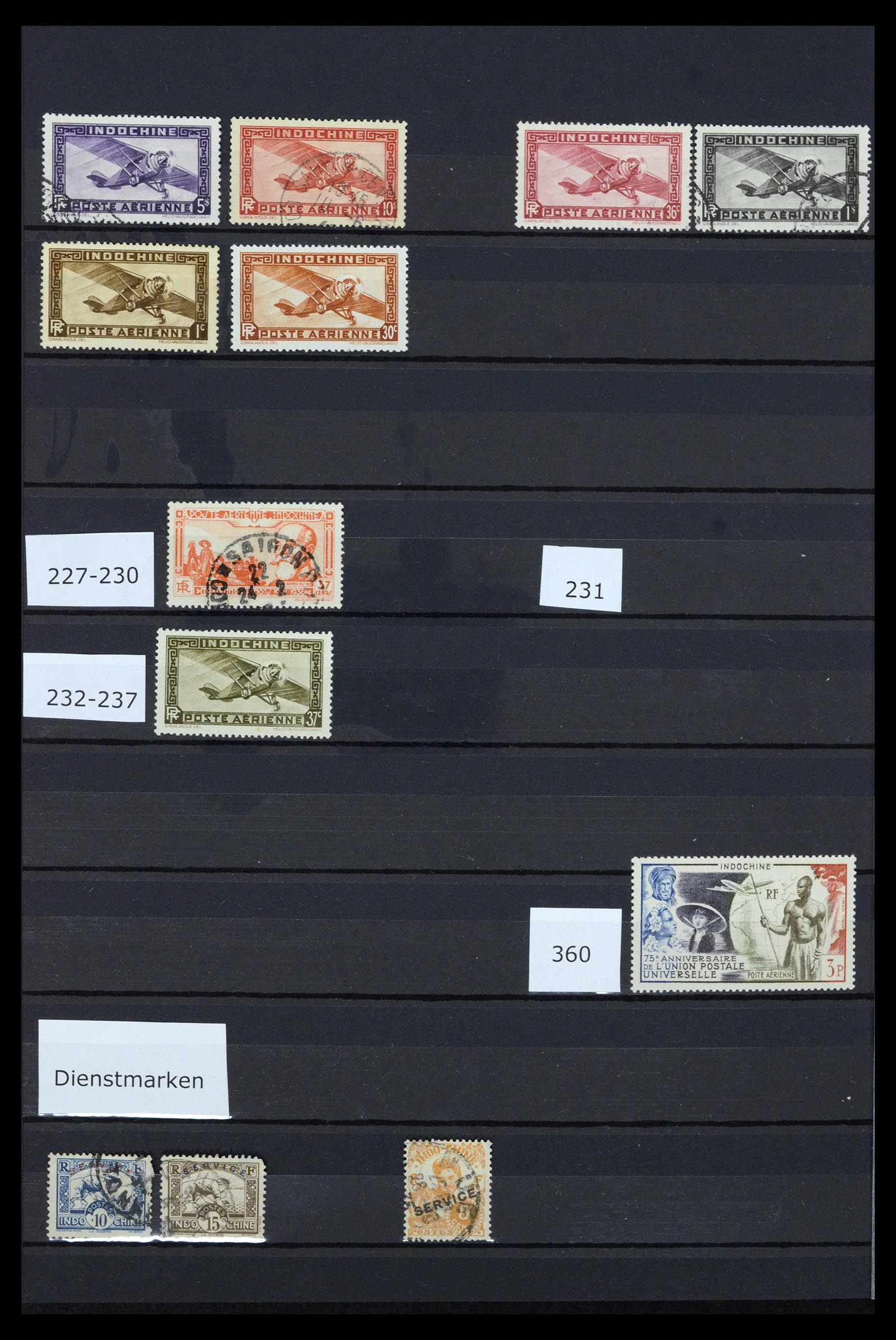 36895 012 - Stamp collection 36895 French colonies 1886-1959.